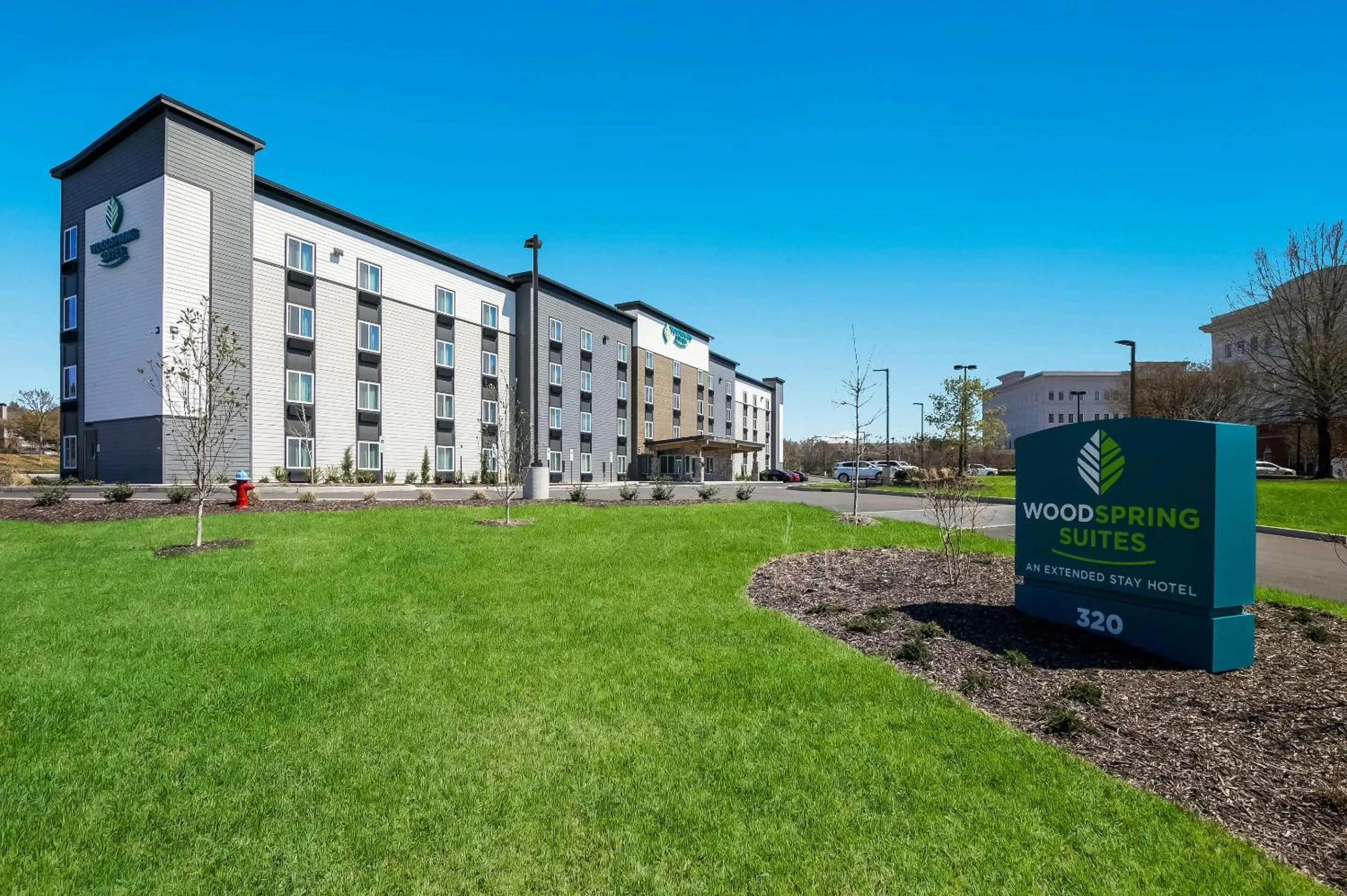 Property building in WoodSpring Suites Knoxville West