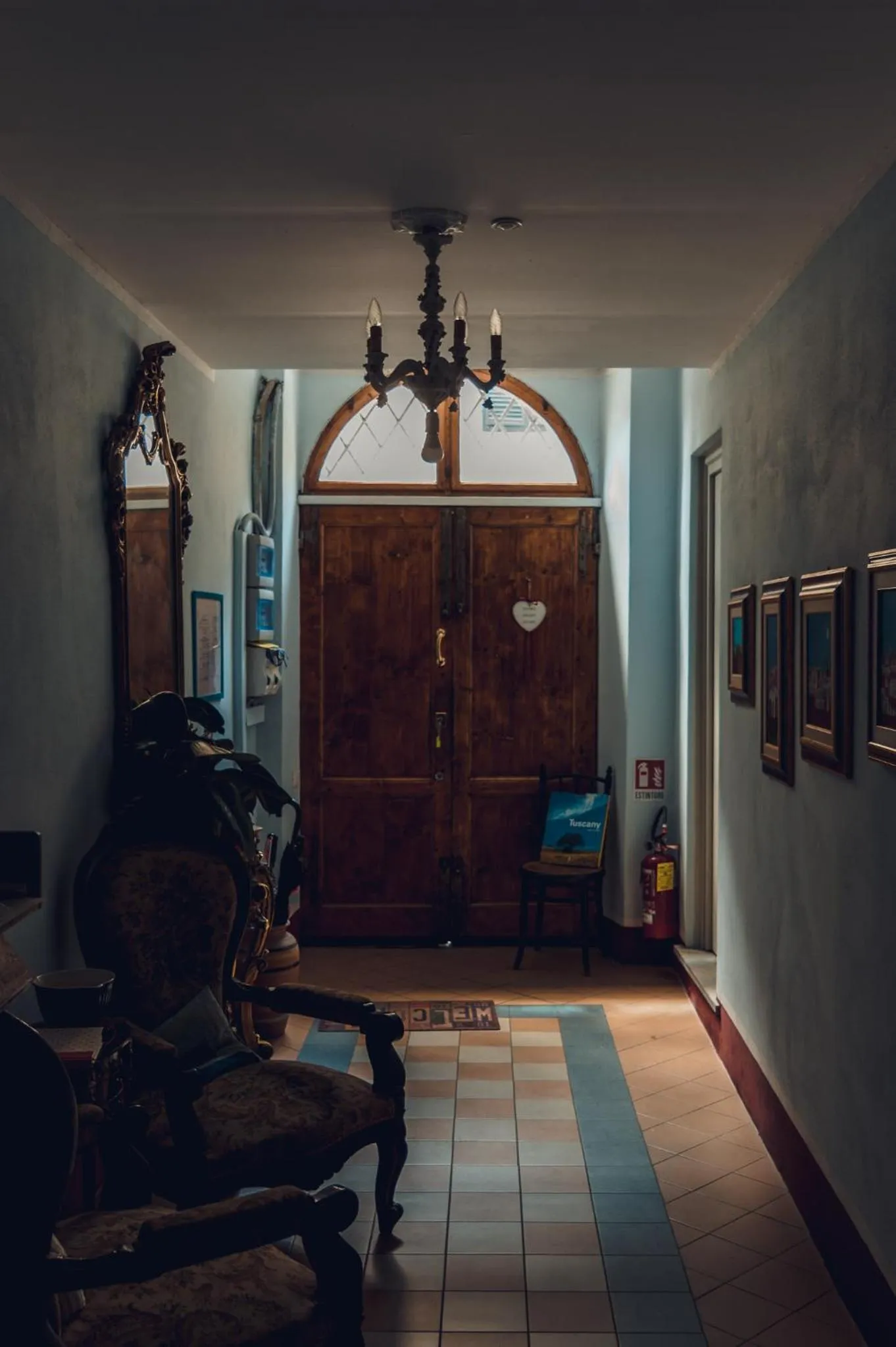 Lobby or reception in B&B Casa San Jacopo al Giardino