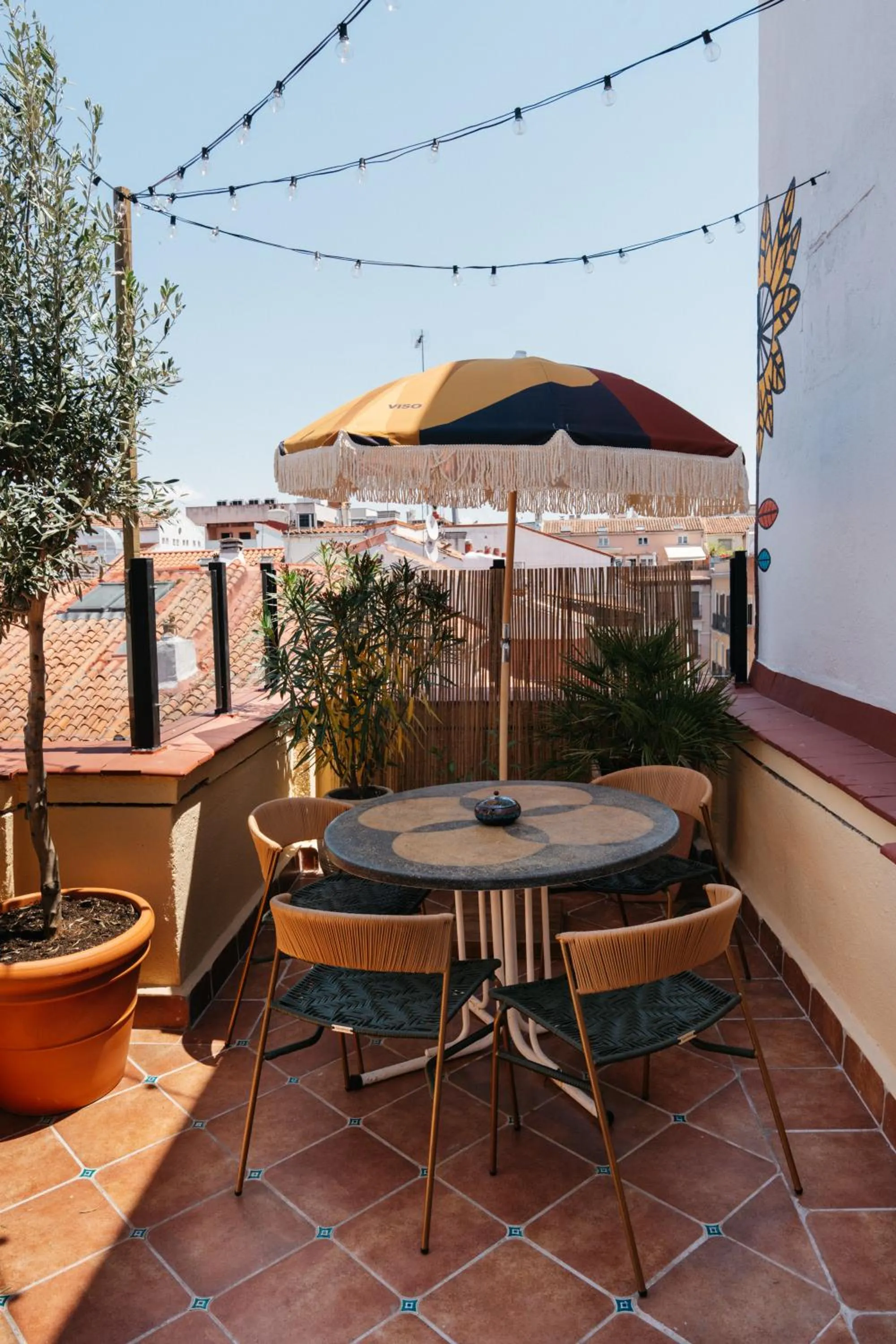 Balcony/Terrace in Hotel du Temps Madrid