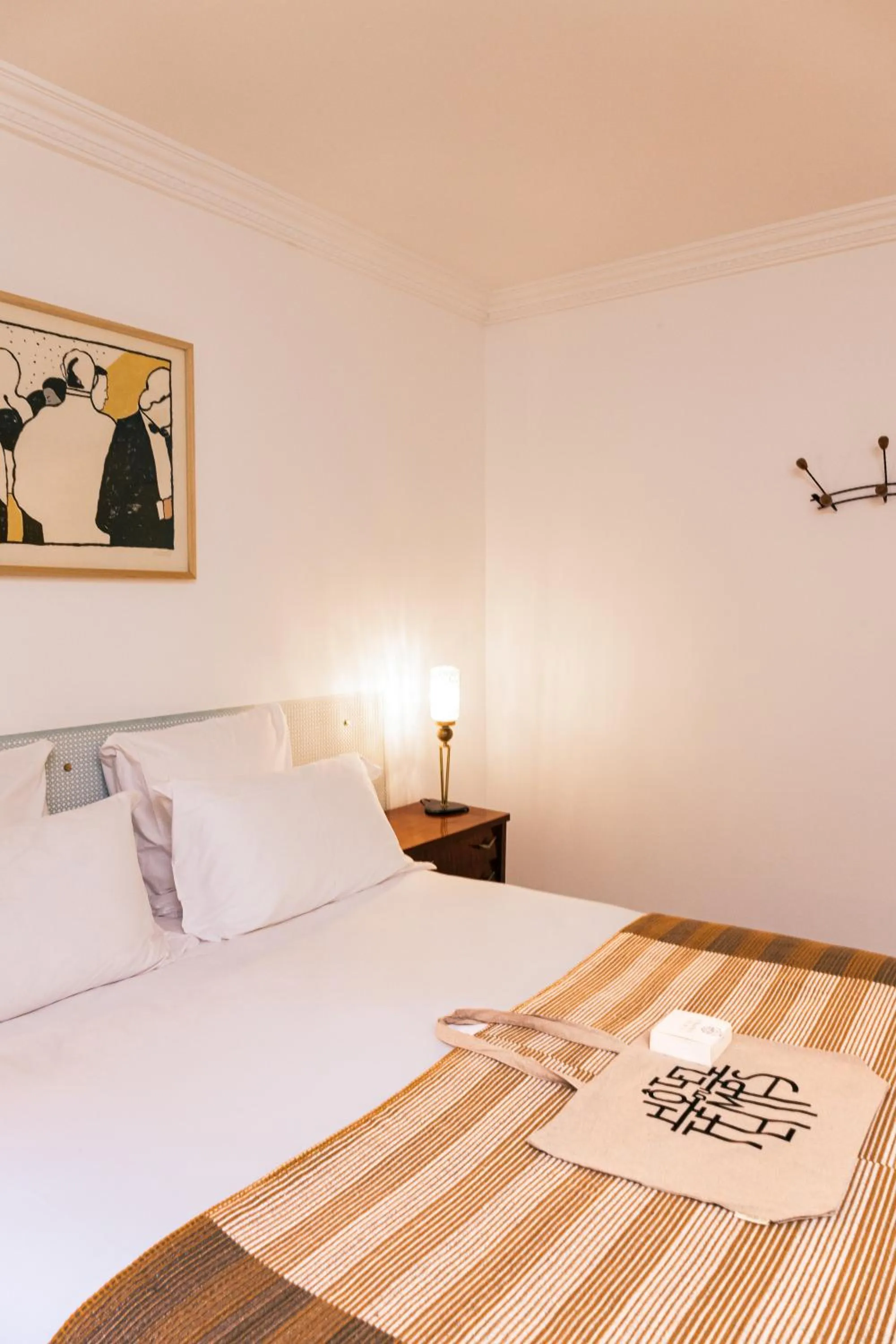 Bed in Hotel du Temps Madrid