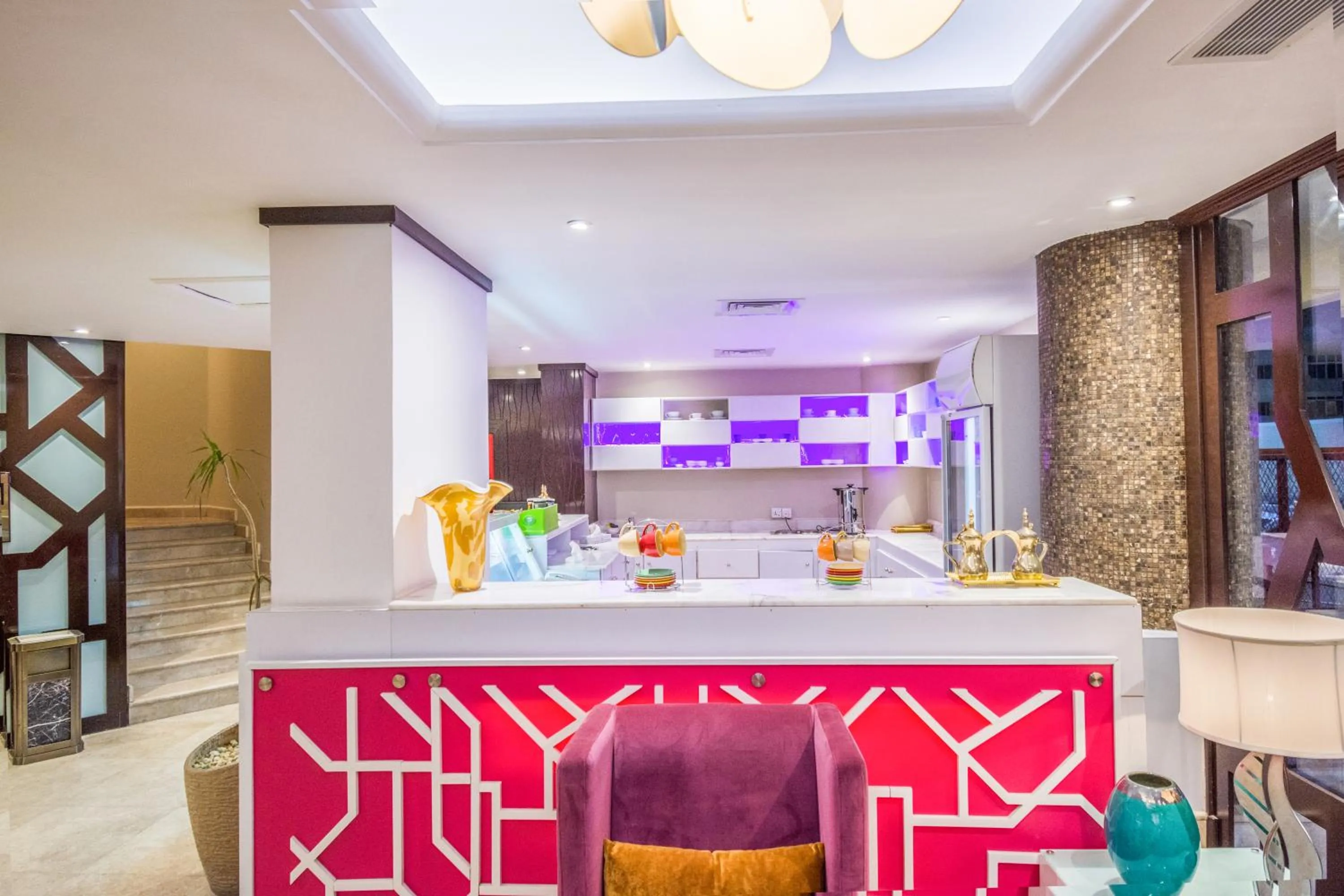 Lobby or reception in Al Muhaidb Residence Al KHOBAR