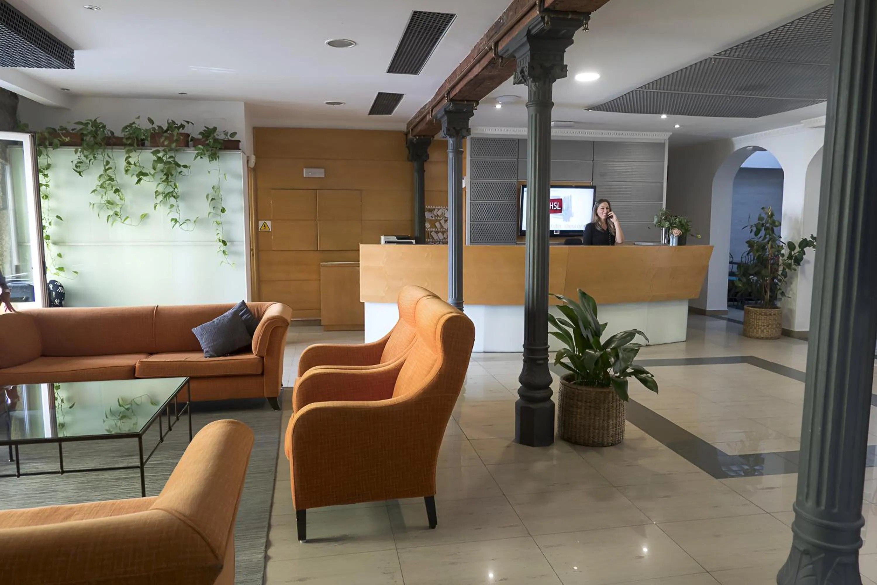 Seating area in Hostal San Lorenzo