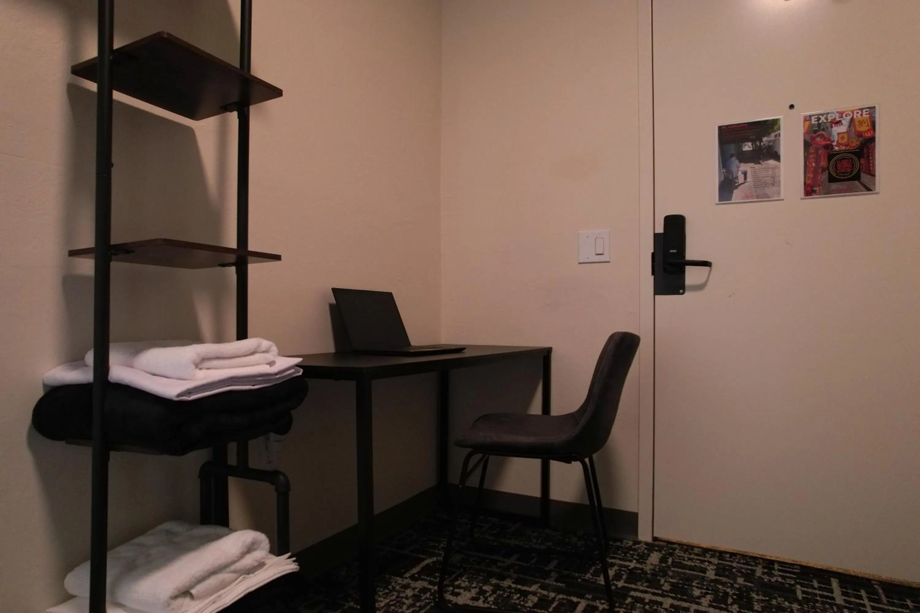 towels in Nap York San Francisco Sleep Station