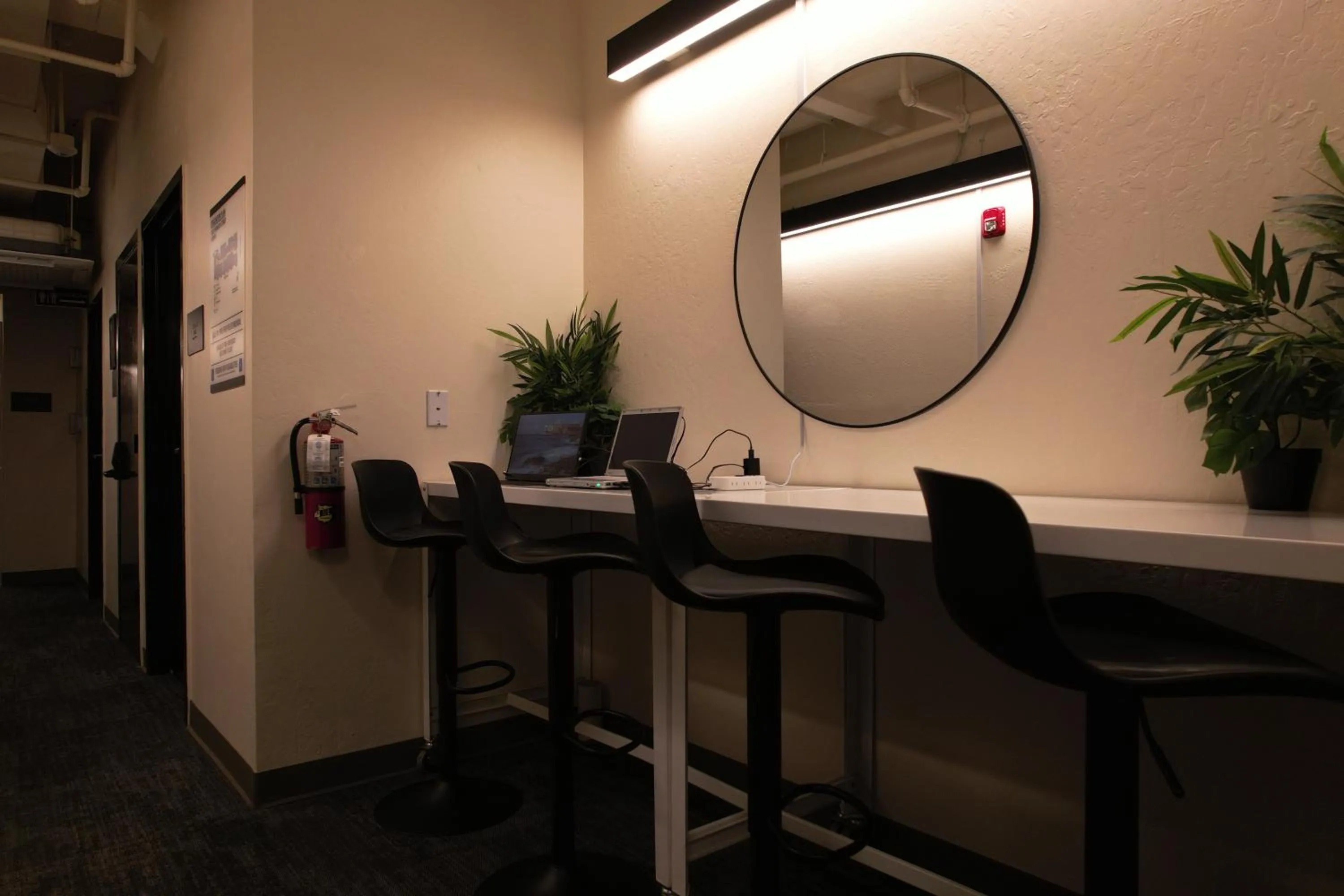 Seating area in Nap York San Francisco Sleep Station