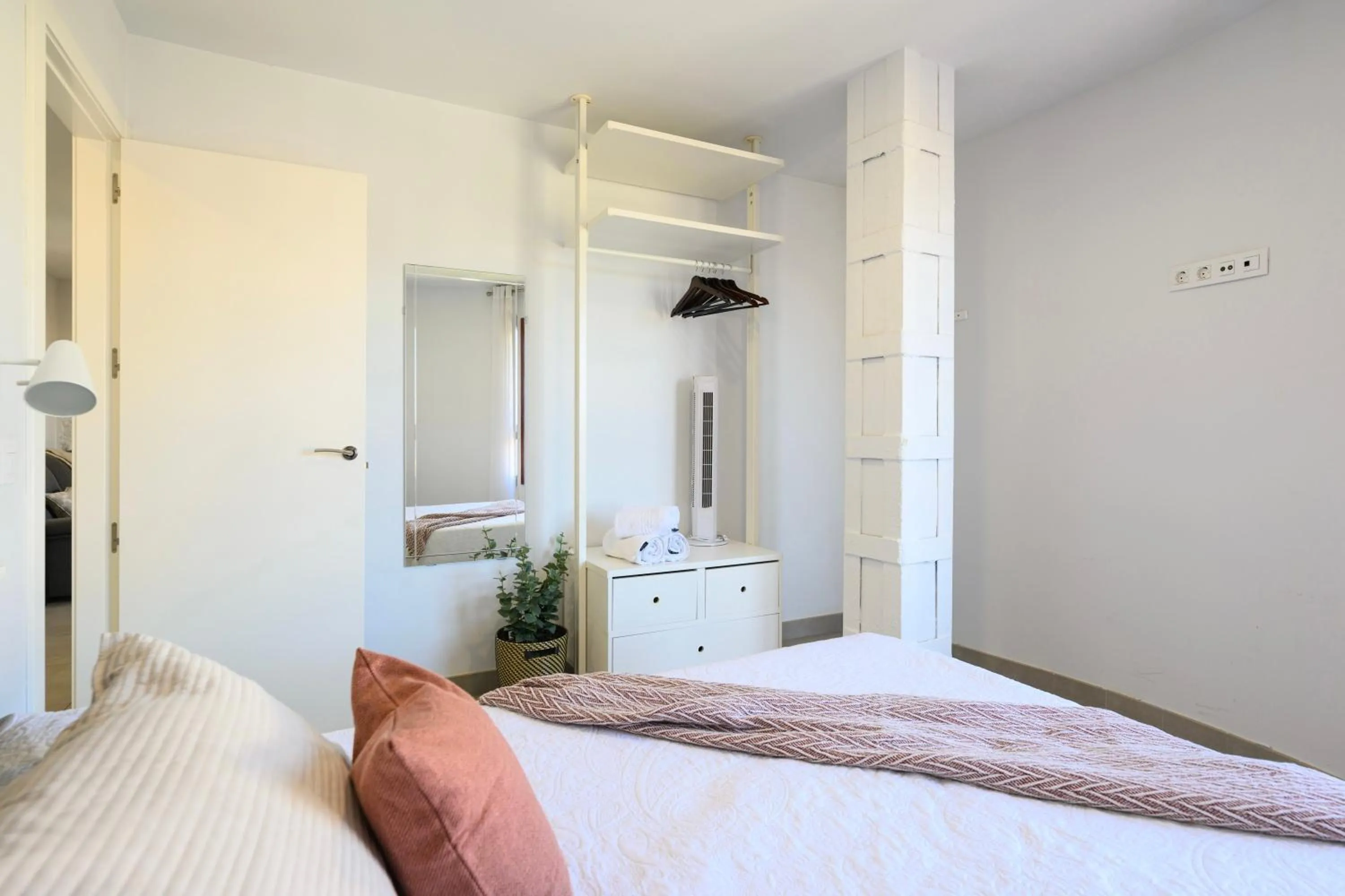 Bed in Vegueta Rooftop Suites