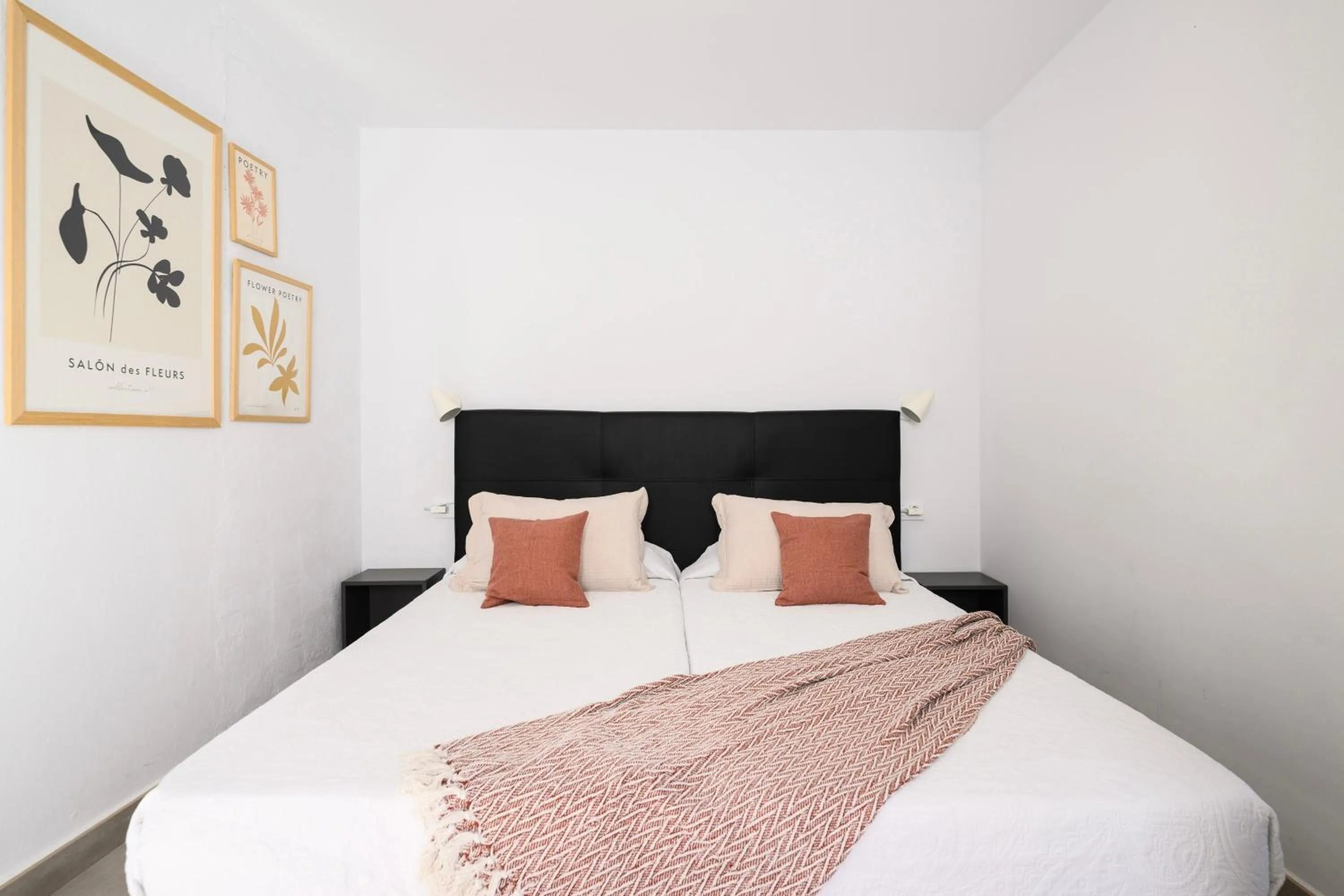 Bed in Vegueta Rooftop Suites