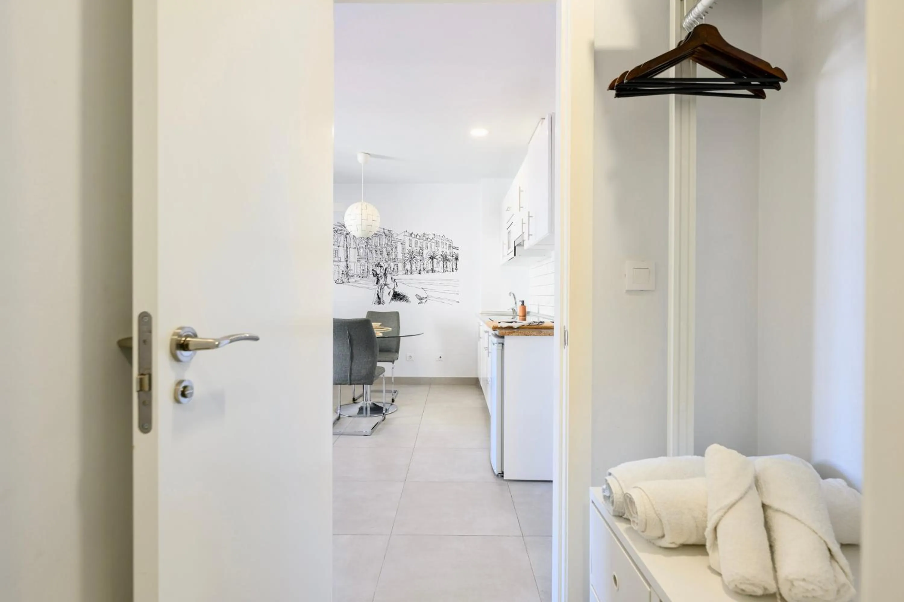 Bed in Vegueta Rooftop Suites