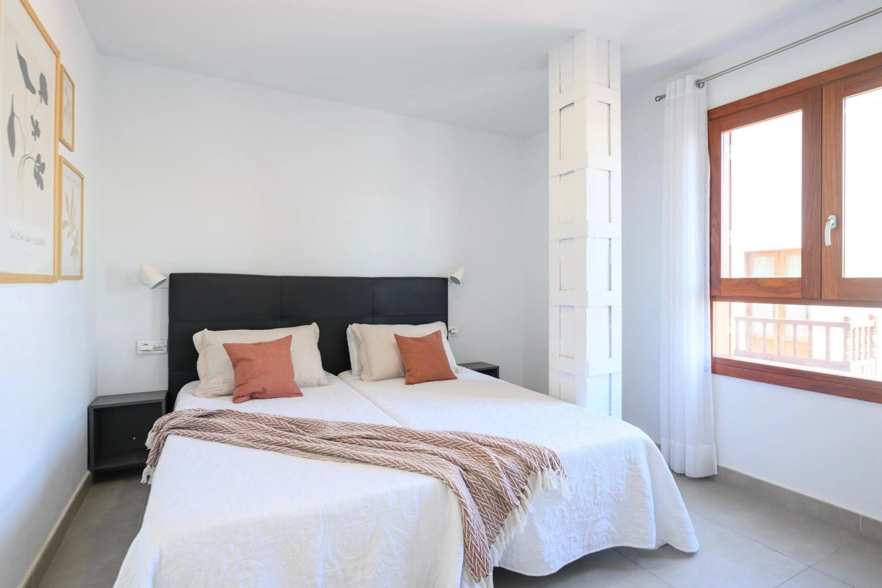 Bed in Vegueta Rooftop Suites