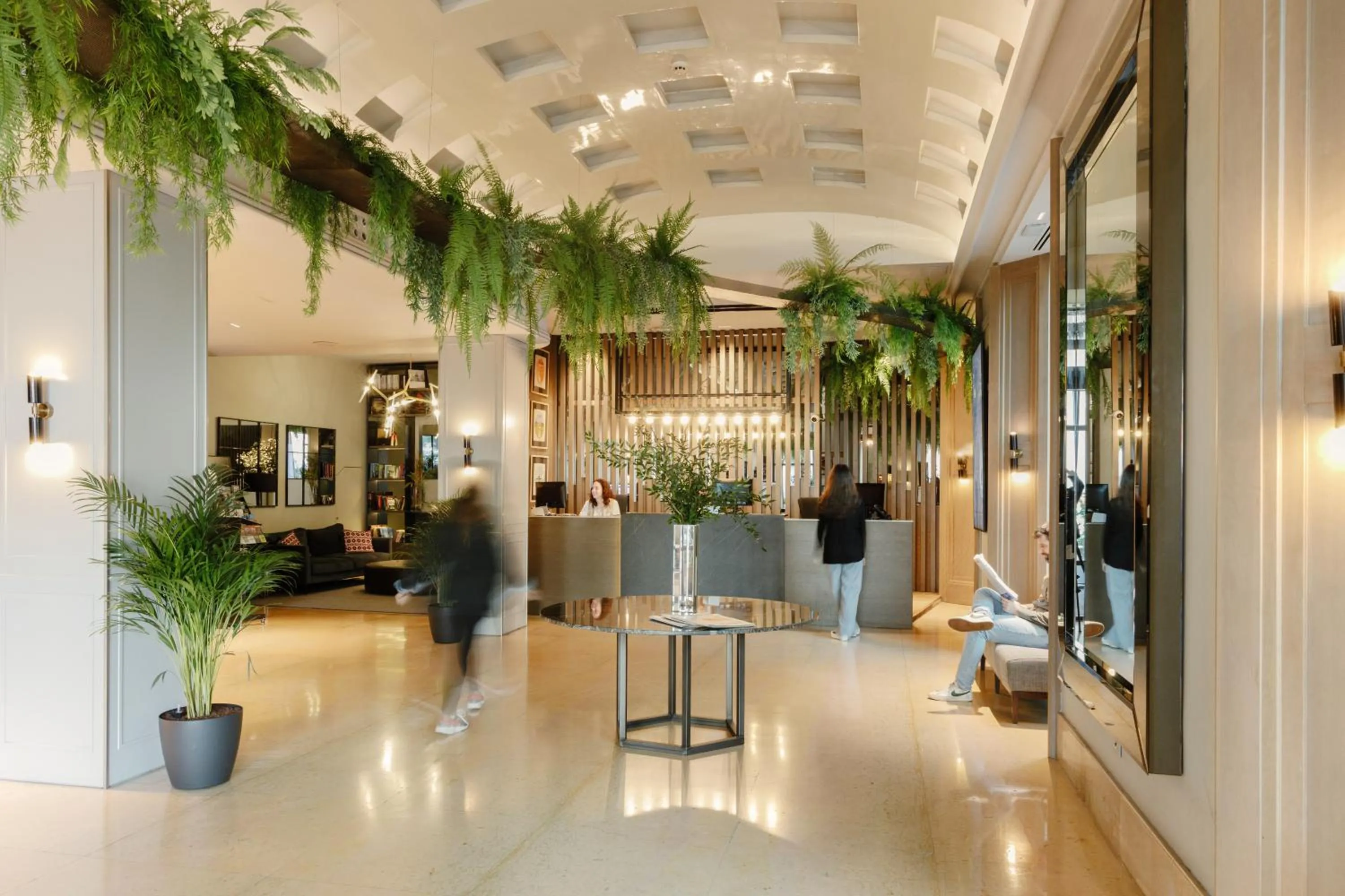 Lobby or reception in Inhala Hotel Garden