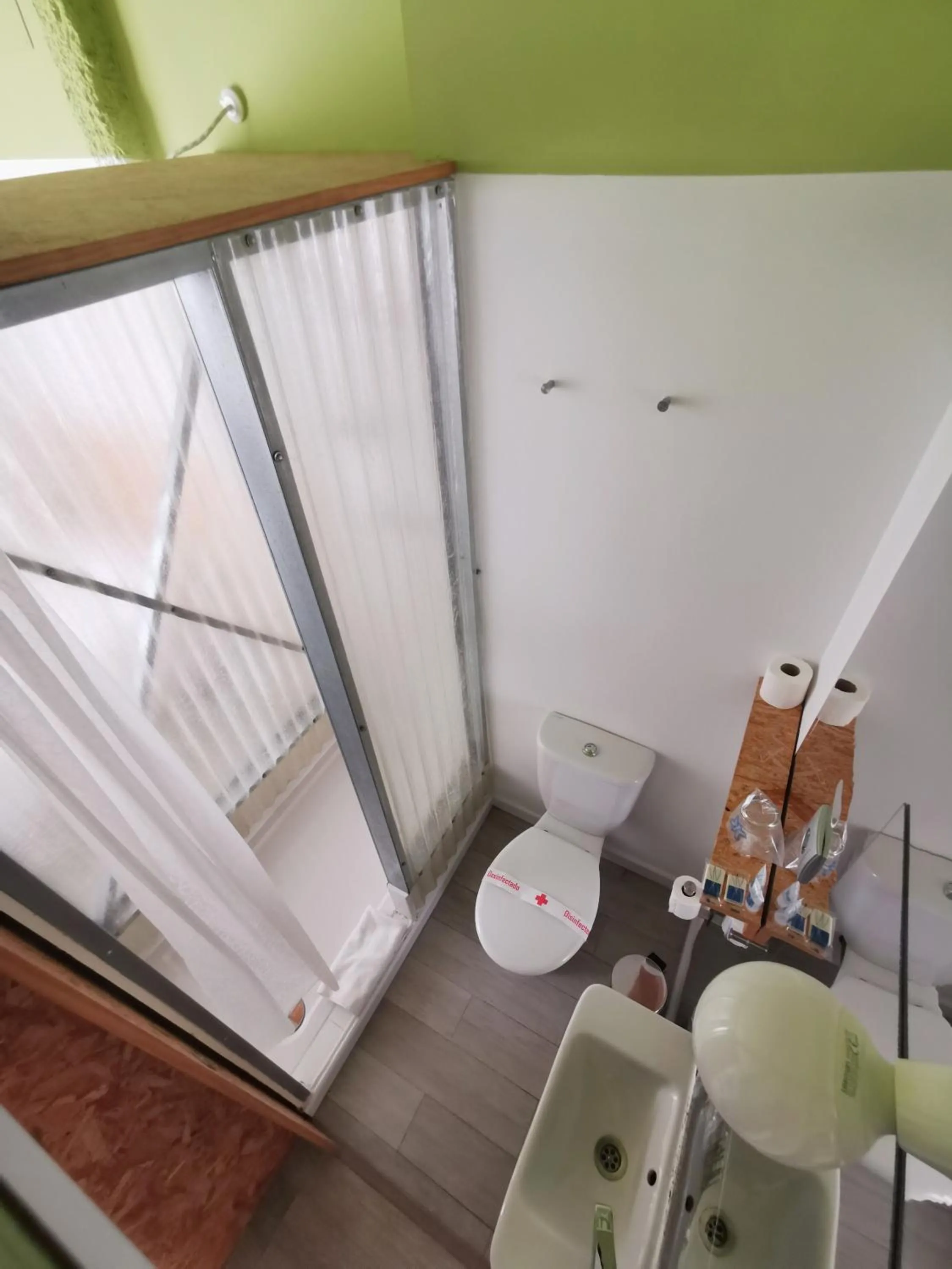 Toilet in La Posada de El Chaflán