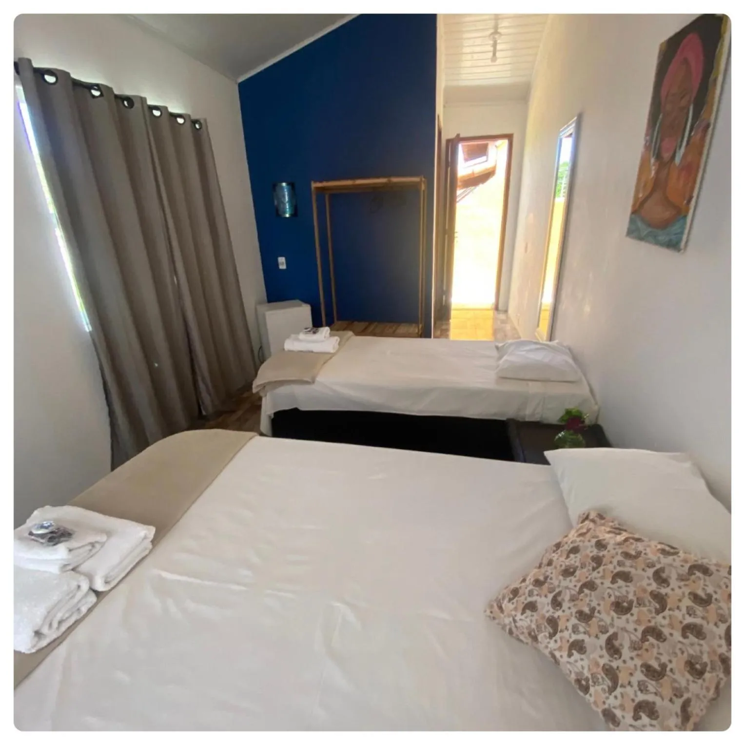 Bed in Pousada Maresias de Geribá