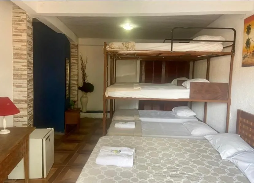 Bed in Pousada Maresias de Geribá