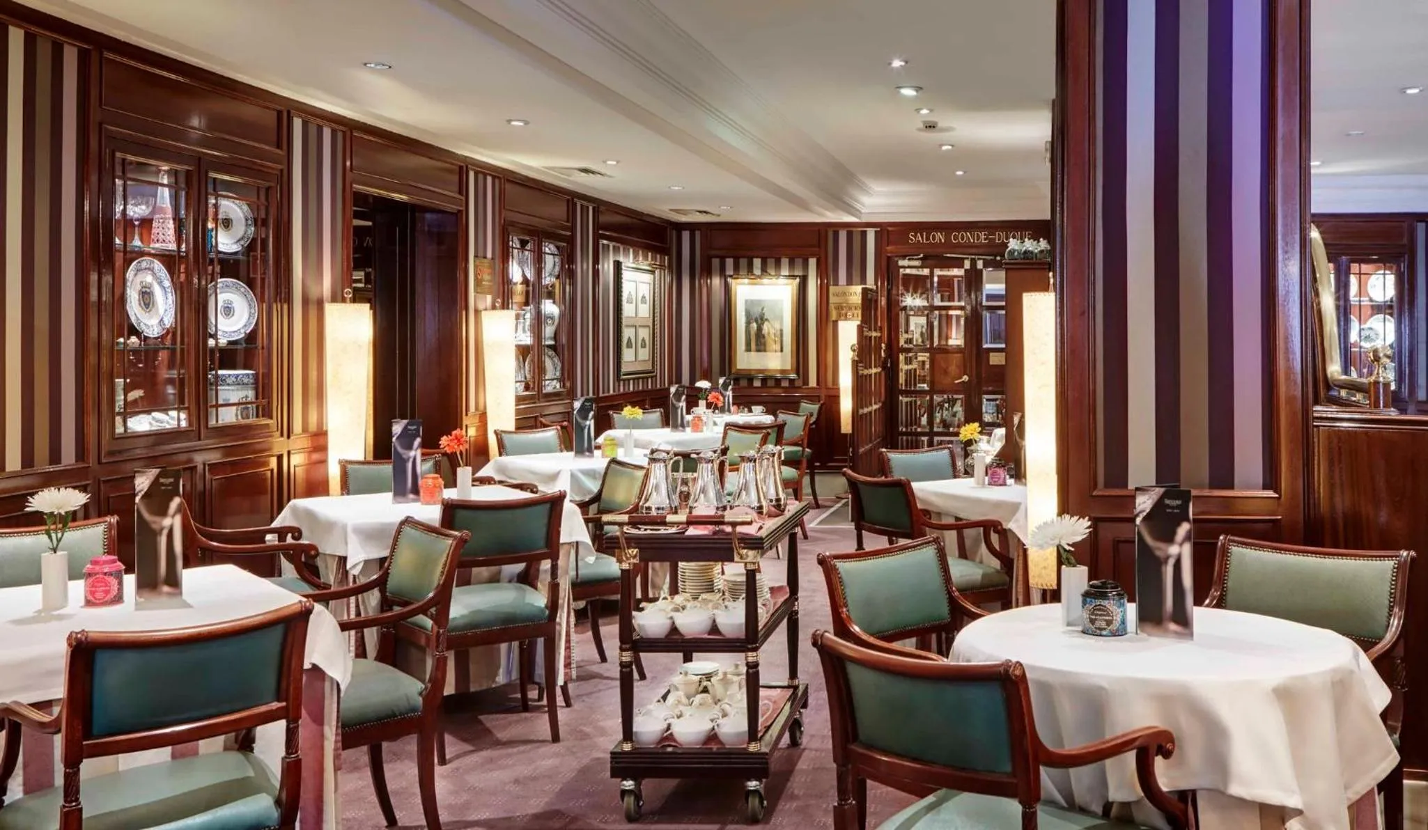 Restaurant/places to eat in Sercotel Gran Hotel Conde Duque