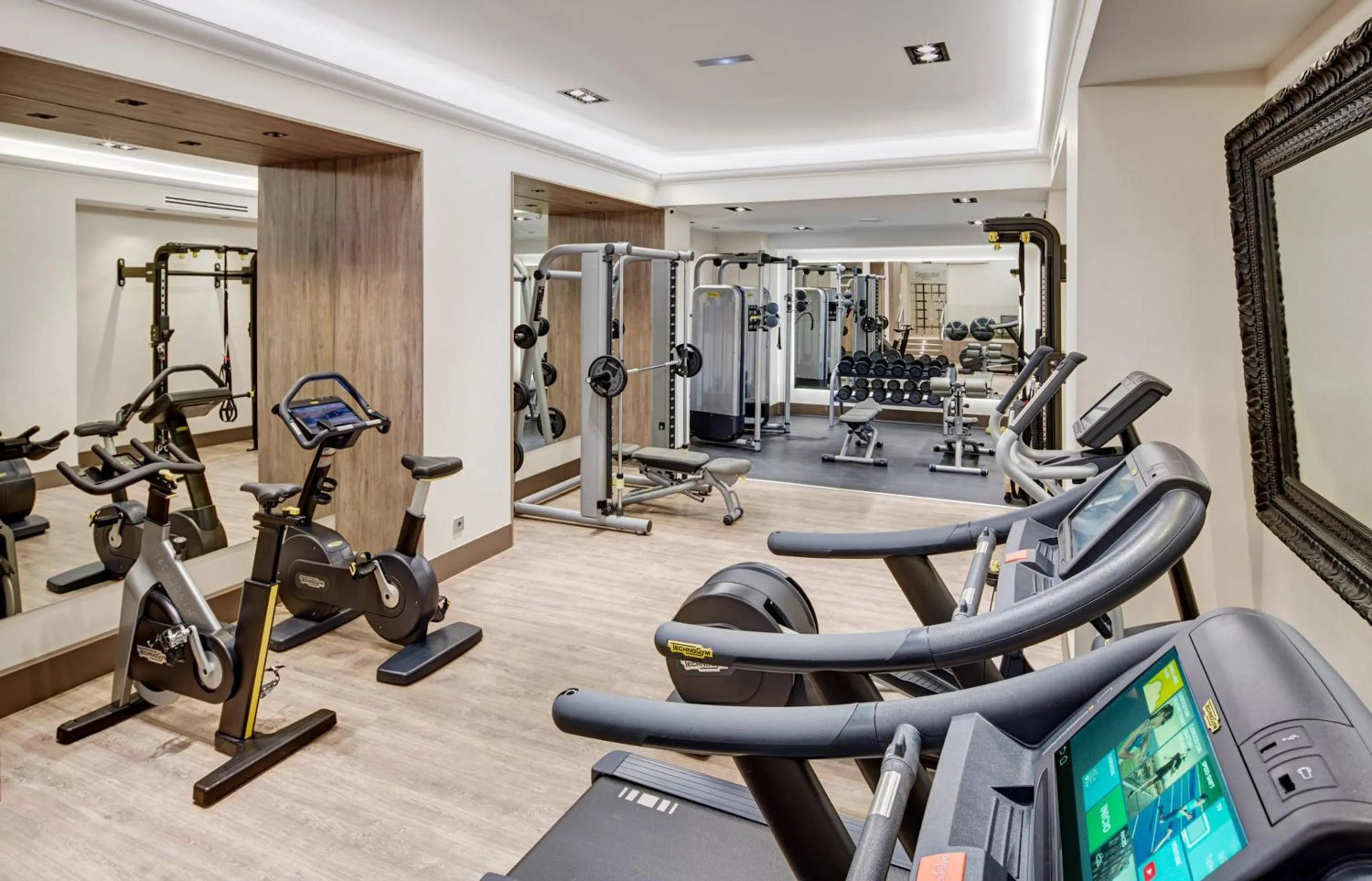 Fitness centre/facilities in Sercotel Gran Hotel Conde Duque