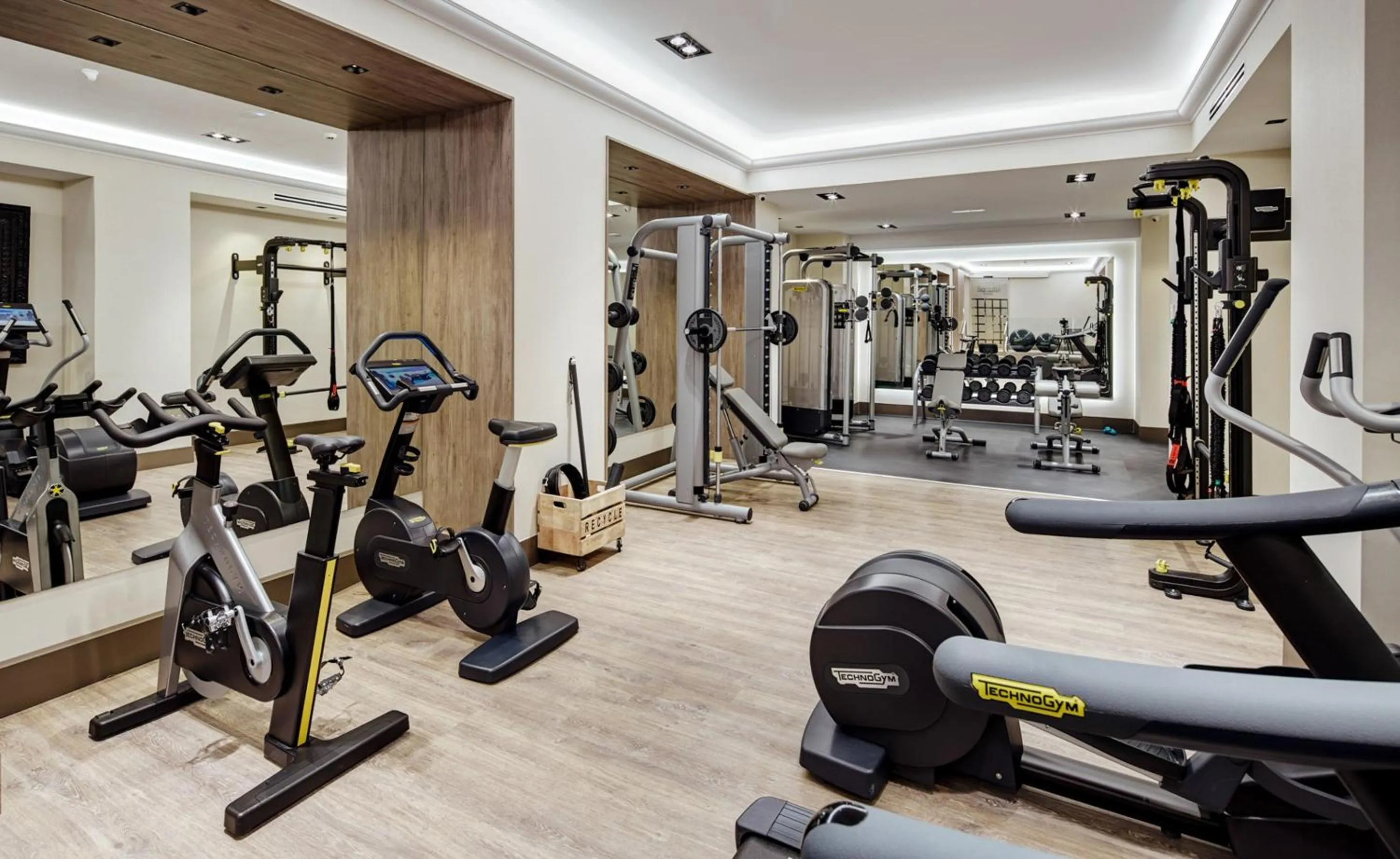 Fitness centre/facilities in Sercotel Gran Hotel Conde Duque