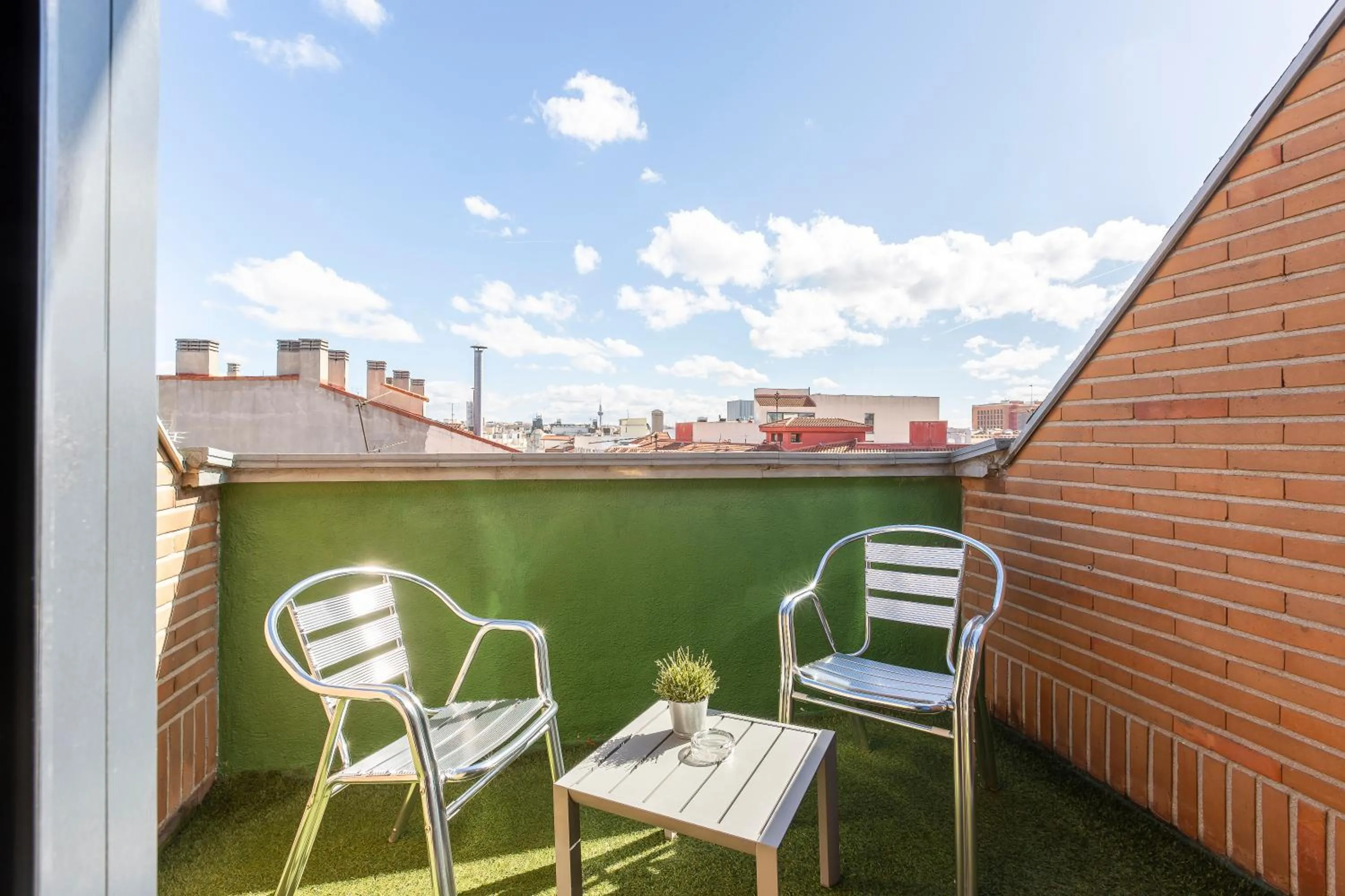 Balcony/Terrace in Ibis Styles Madrid Prado