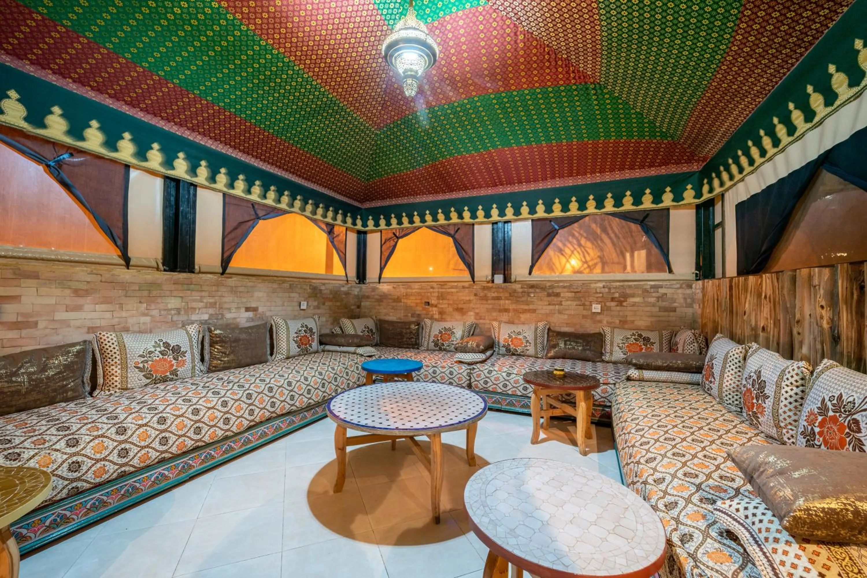 Living room in Riad Les Nuits De Fès