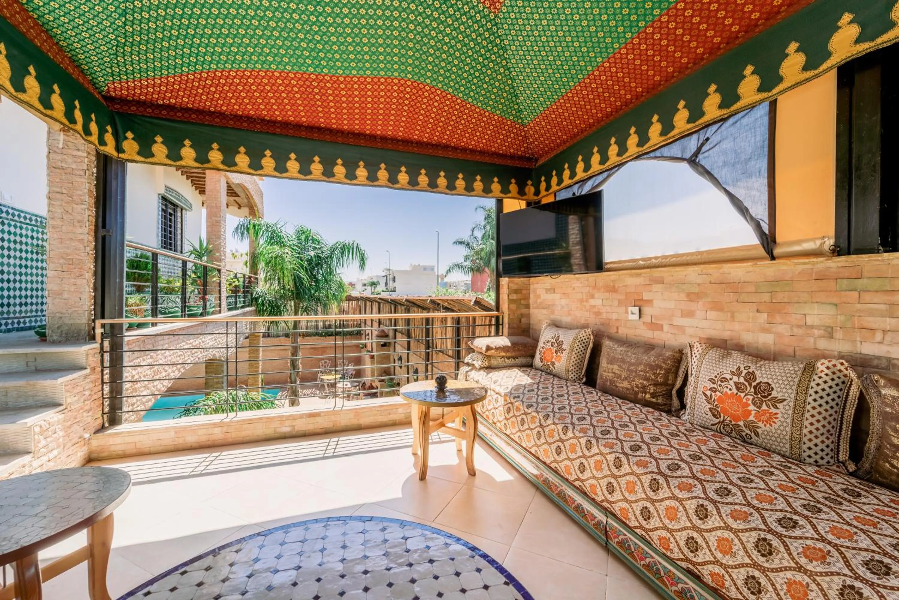 Patio in Riad Les Nuits De Fès