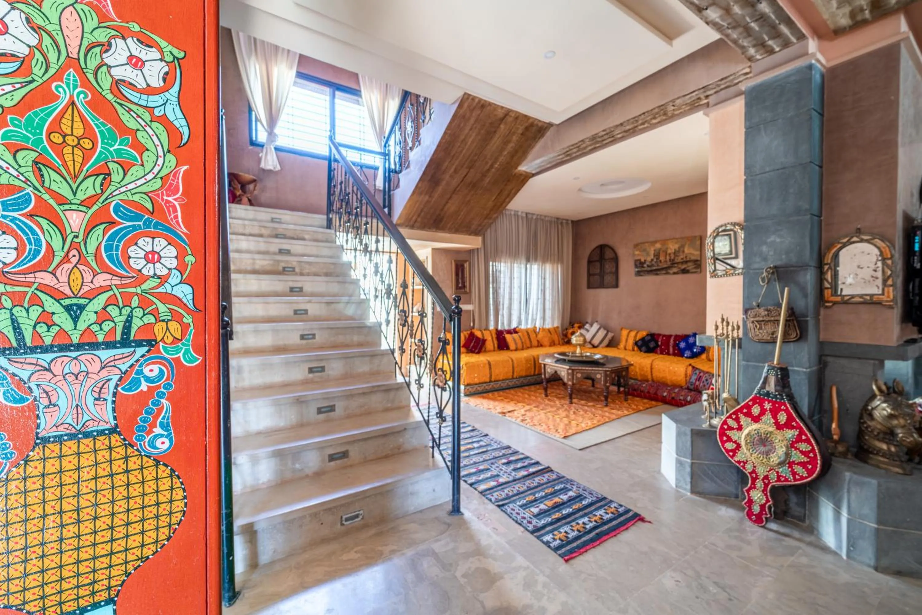 Living room in Riad Les Nuits De Fès