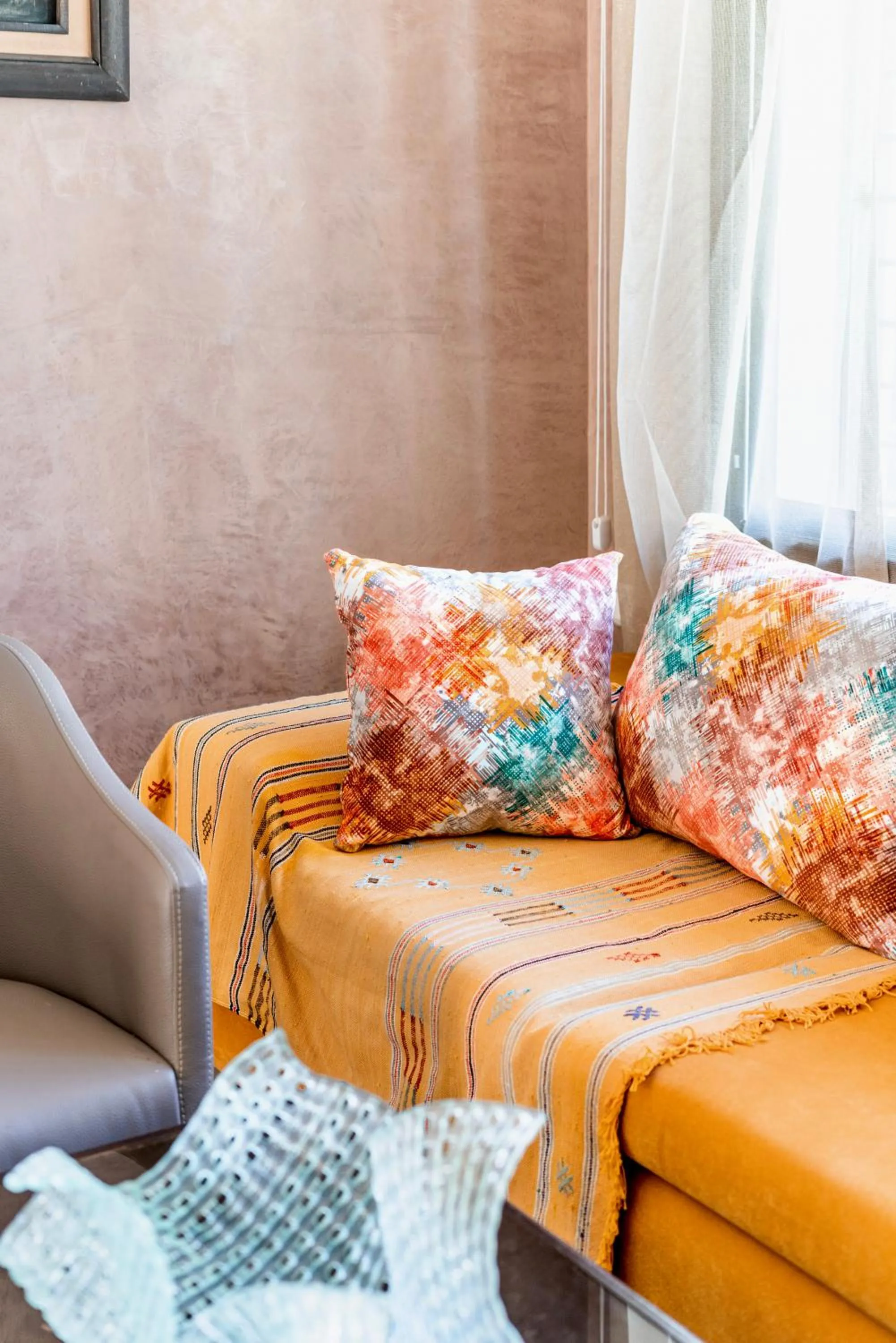 Living room in Riad Les Nuits De Fès