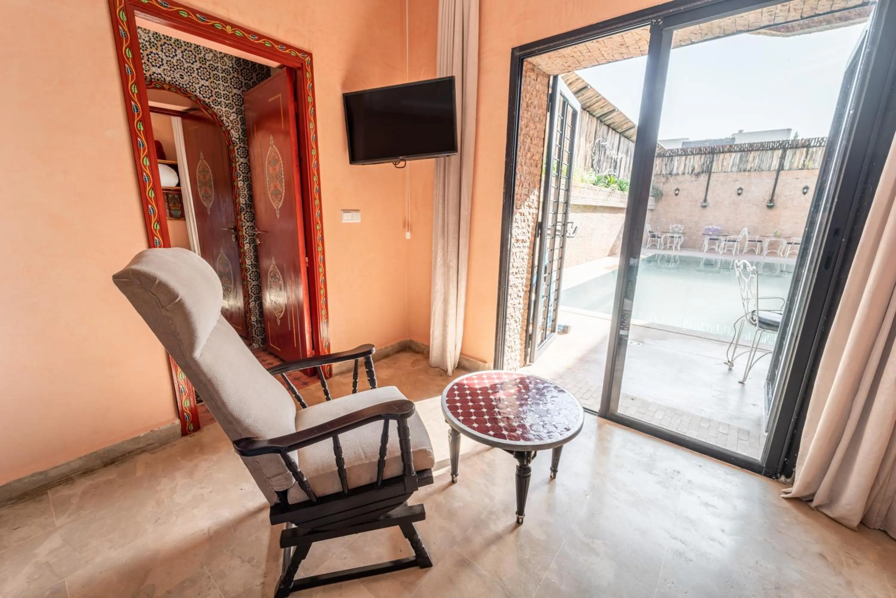 Pool view in Riad Les Nuits De Fès