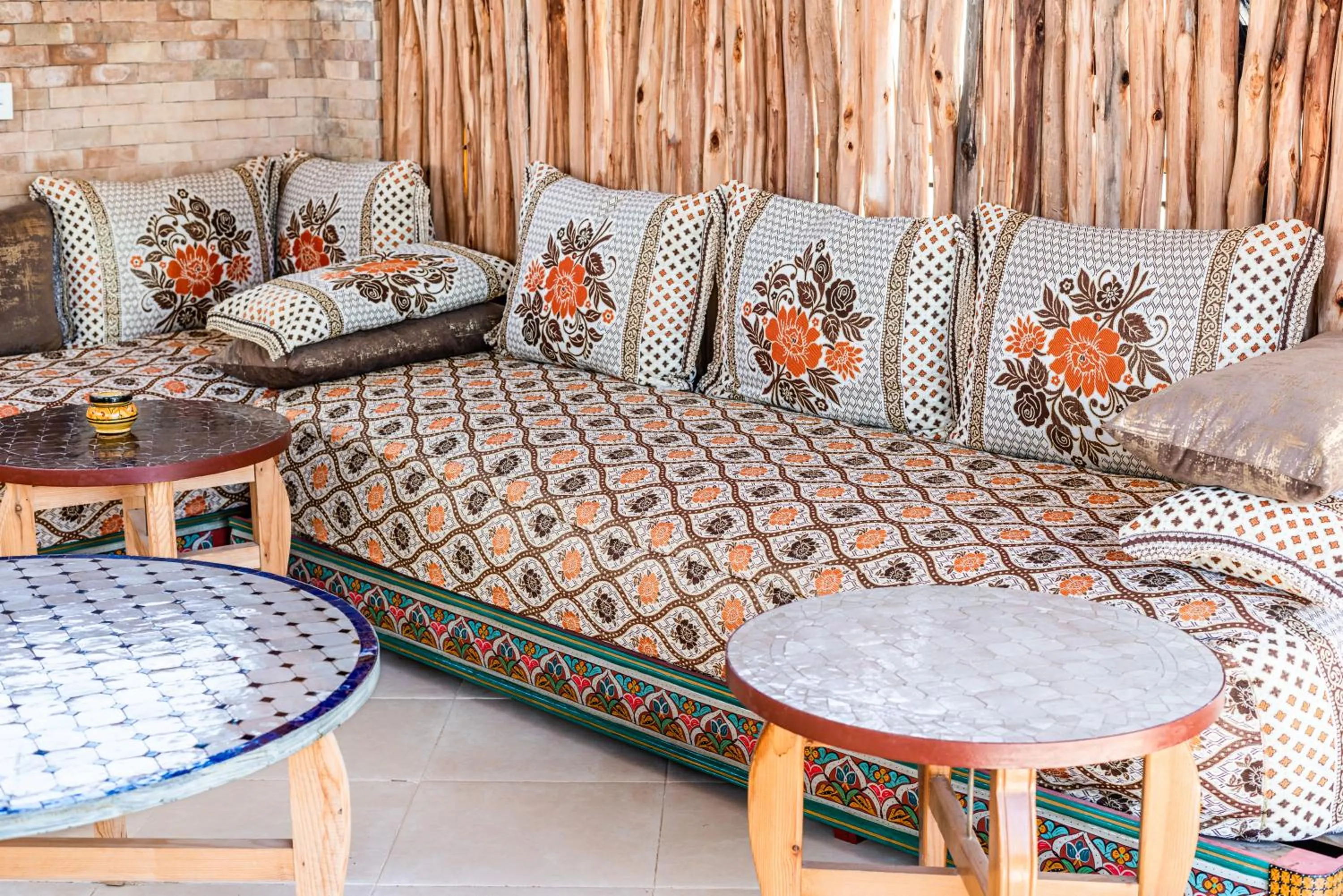 Living room in Riad Les Nuits De Fès