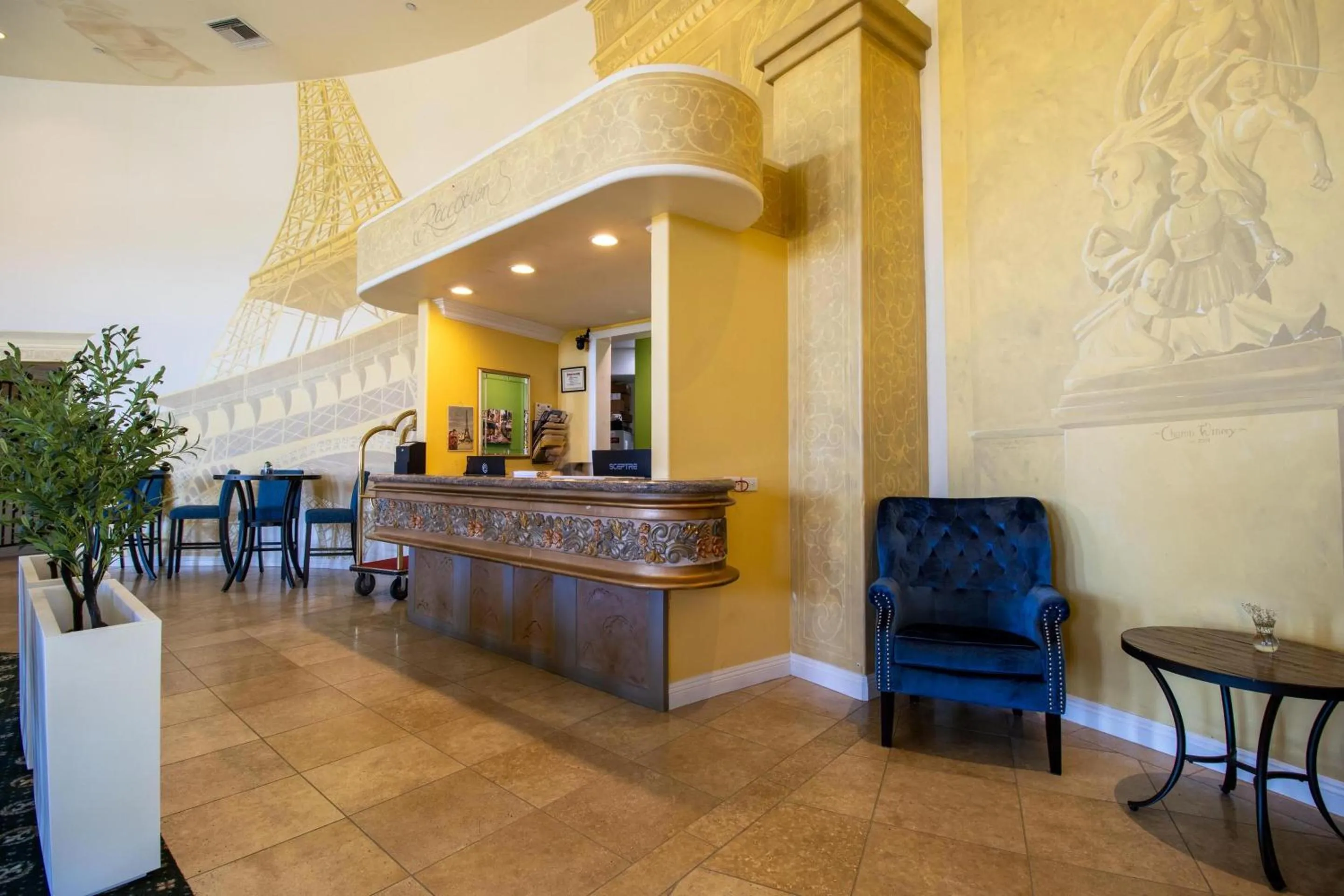 Lobby or reception in Churon Inn Winery