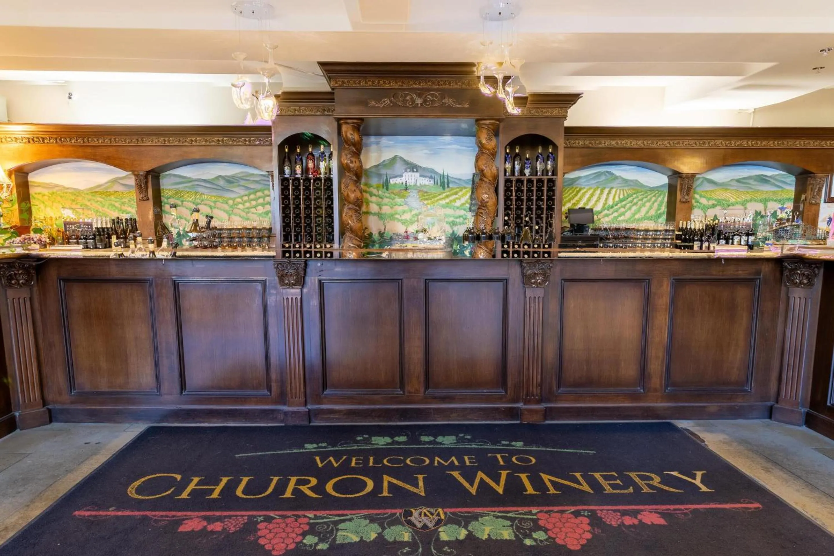 Lounge or bar in Churon Inn Winery