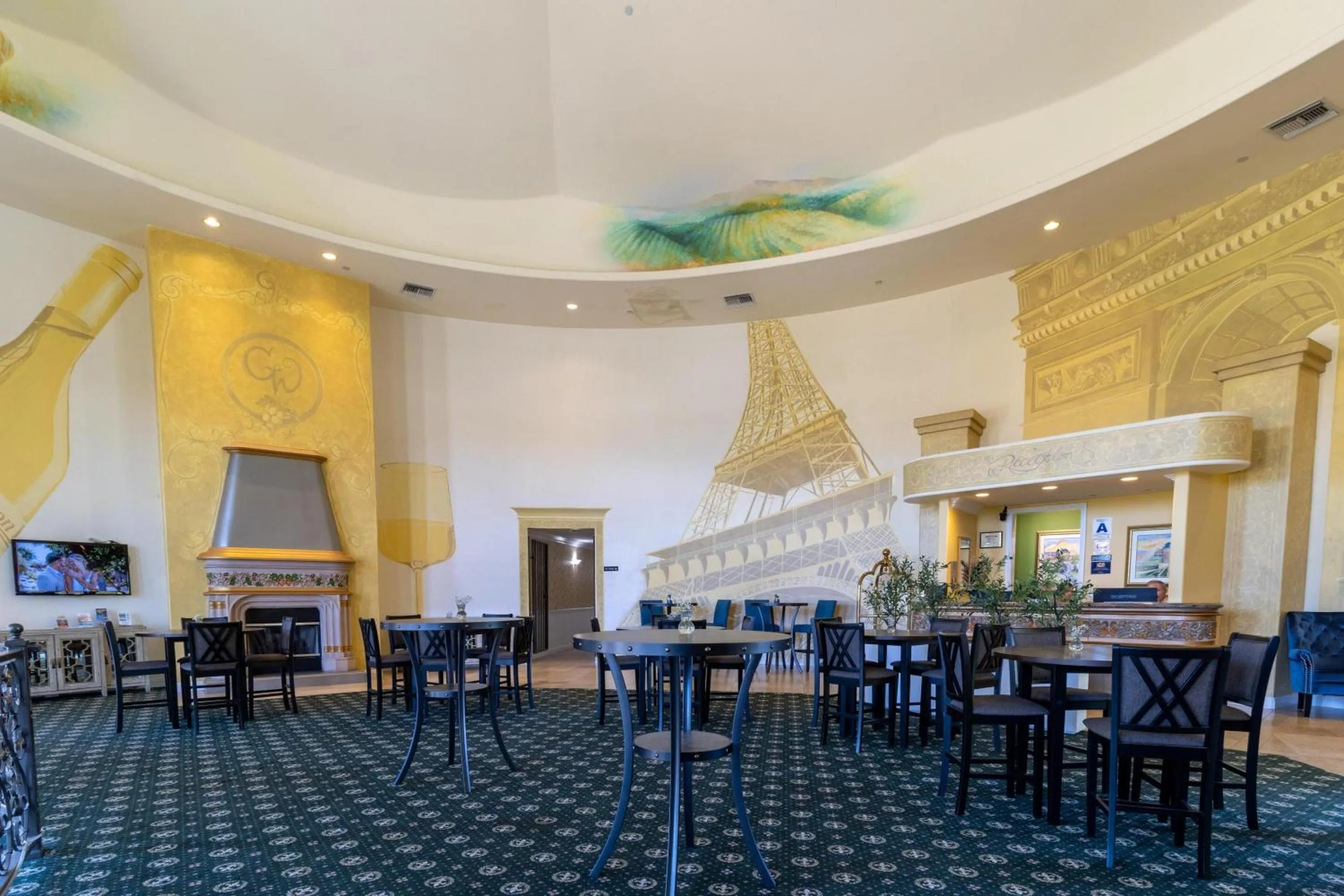 Lobby or reception in Churon Inn Winery