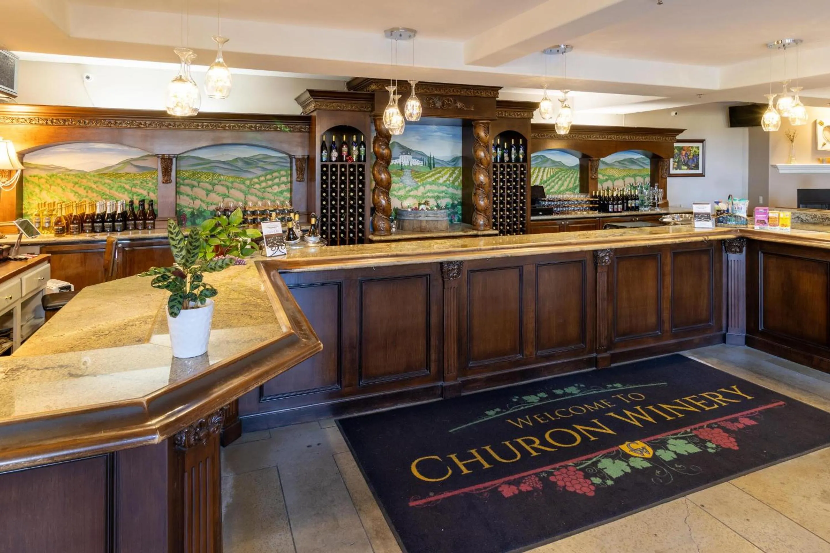 Lounge or bar in Churon Inn Winery