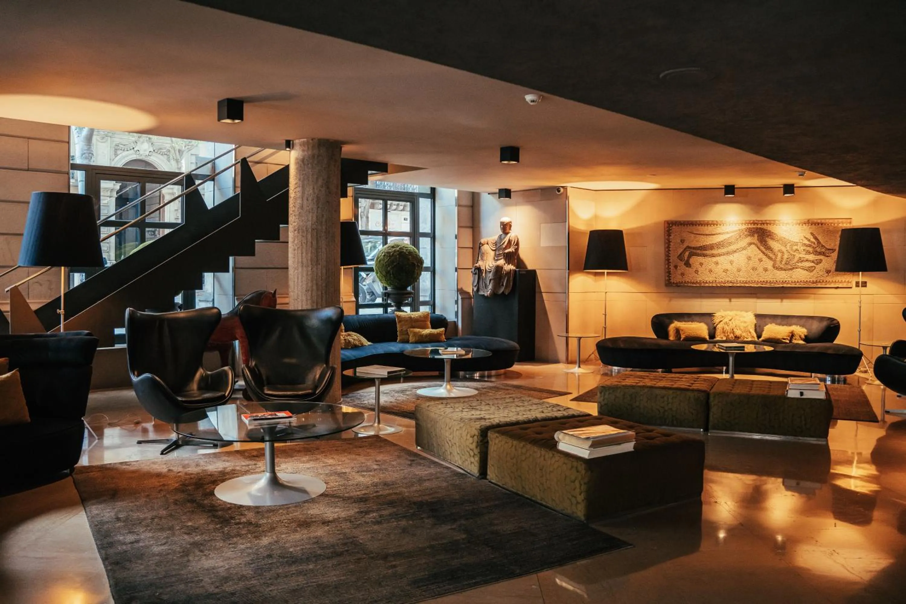 Lobby or reception in Claris Hotel & Spa GL, a Small Luxury Hotel of the World