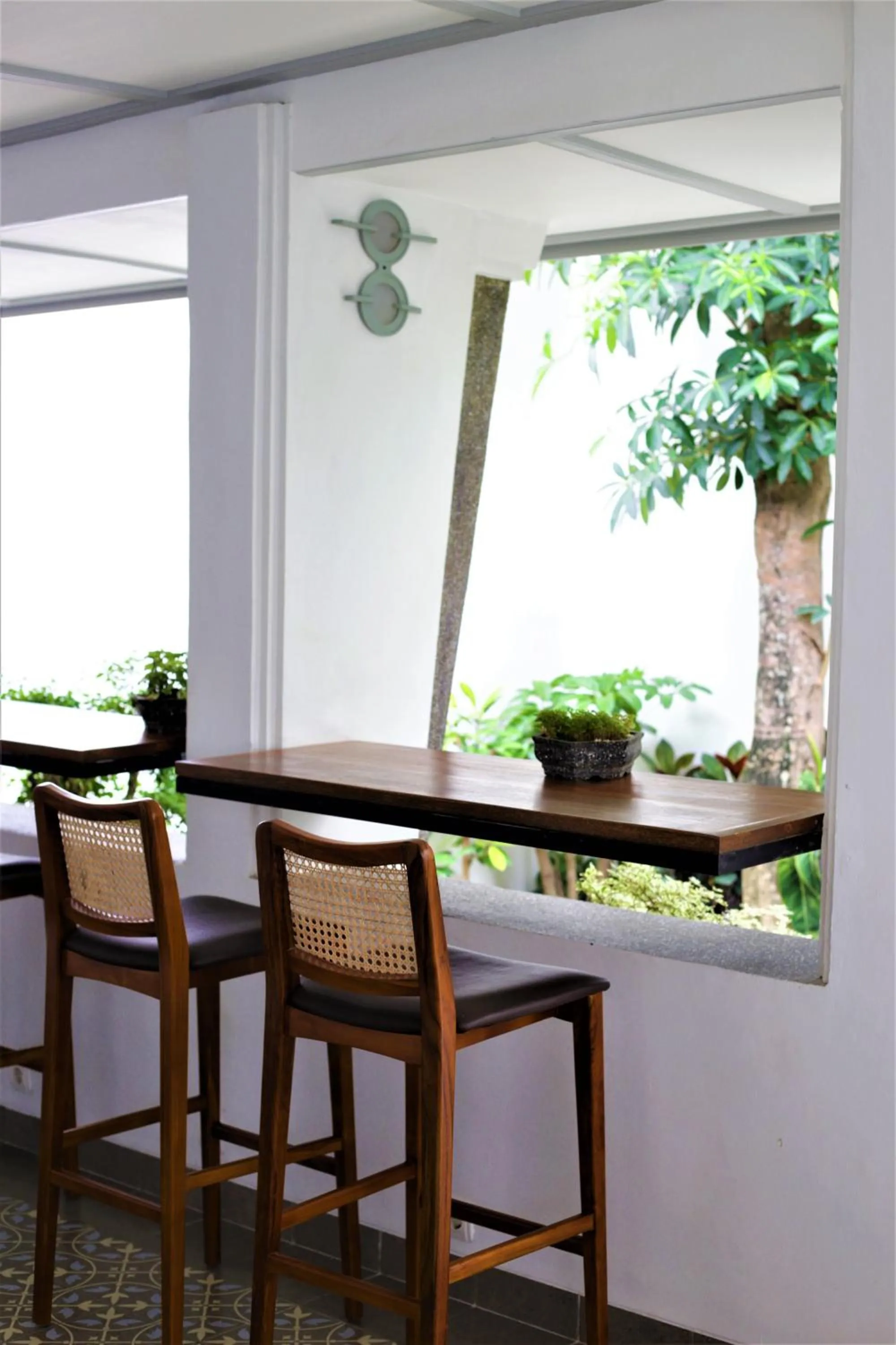 Seating area in CERIA HOTEL at Alun Alun Yogyakarta