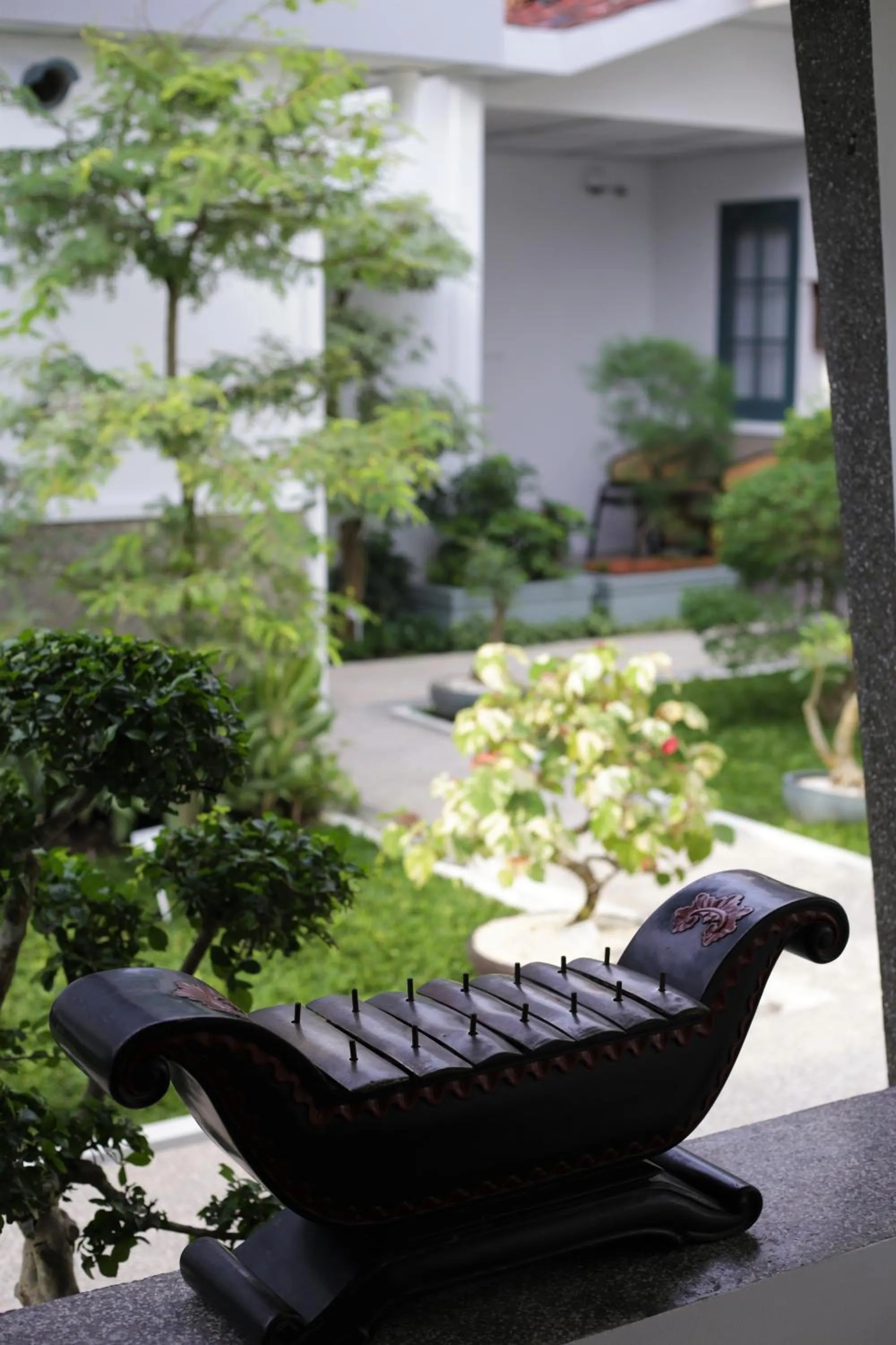 Garden in CERIA HOTEL at Alun Alun Yogyakarta