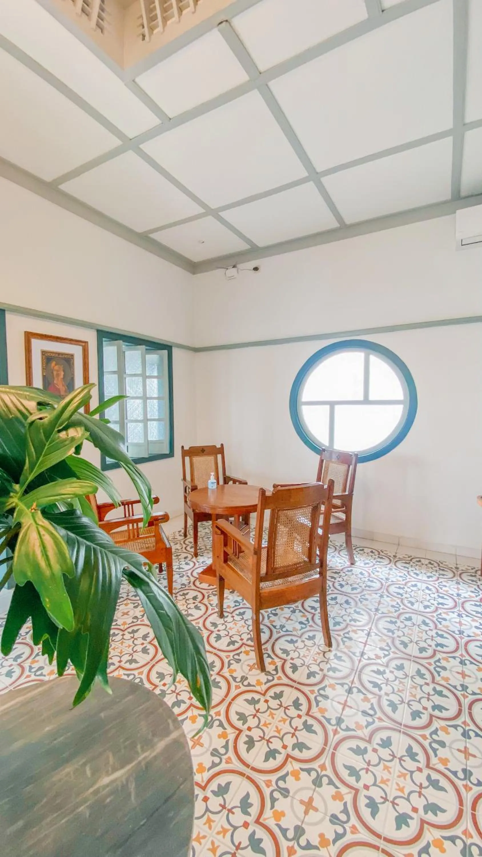 Seating area in CERIA HOTEL at Alun Alun Yogyakarta