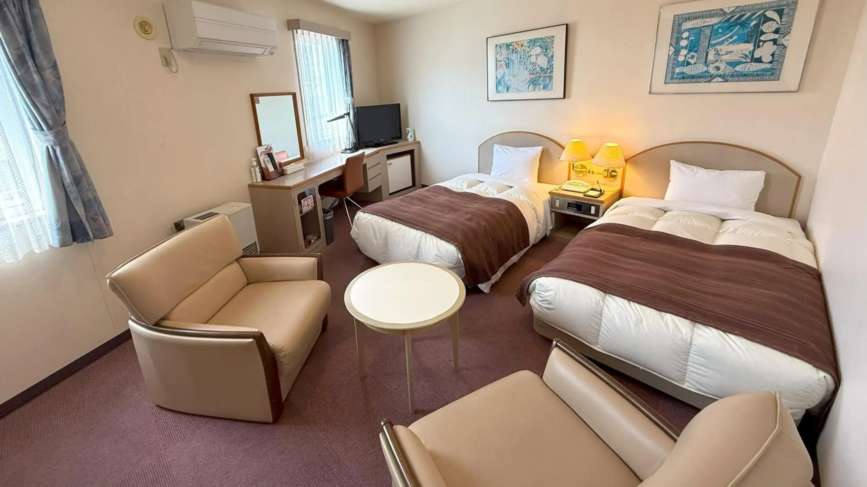 Twin Room - single occupancy - Non-Smoking in Hotel Sato Twin Room - single occupancy - Non-Smoking in Hotel Sato