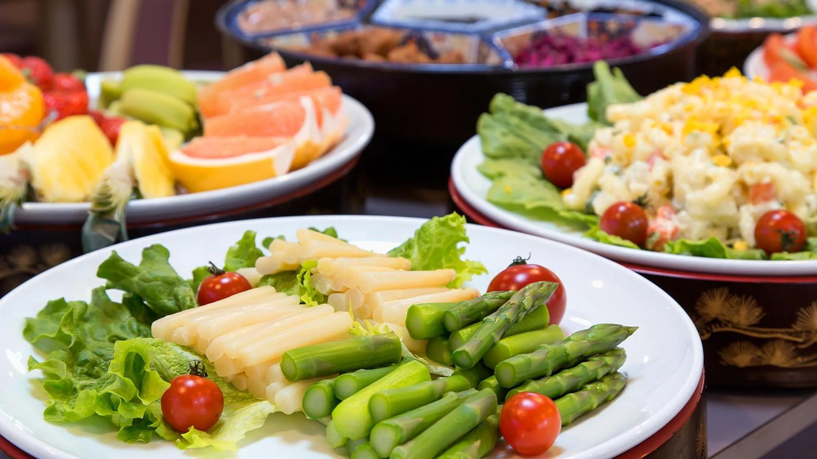 Buffet breakfast in Hotel Sato