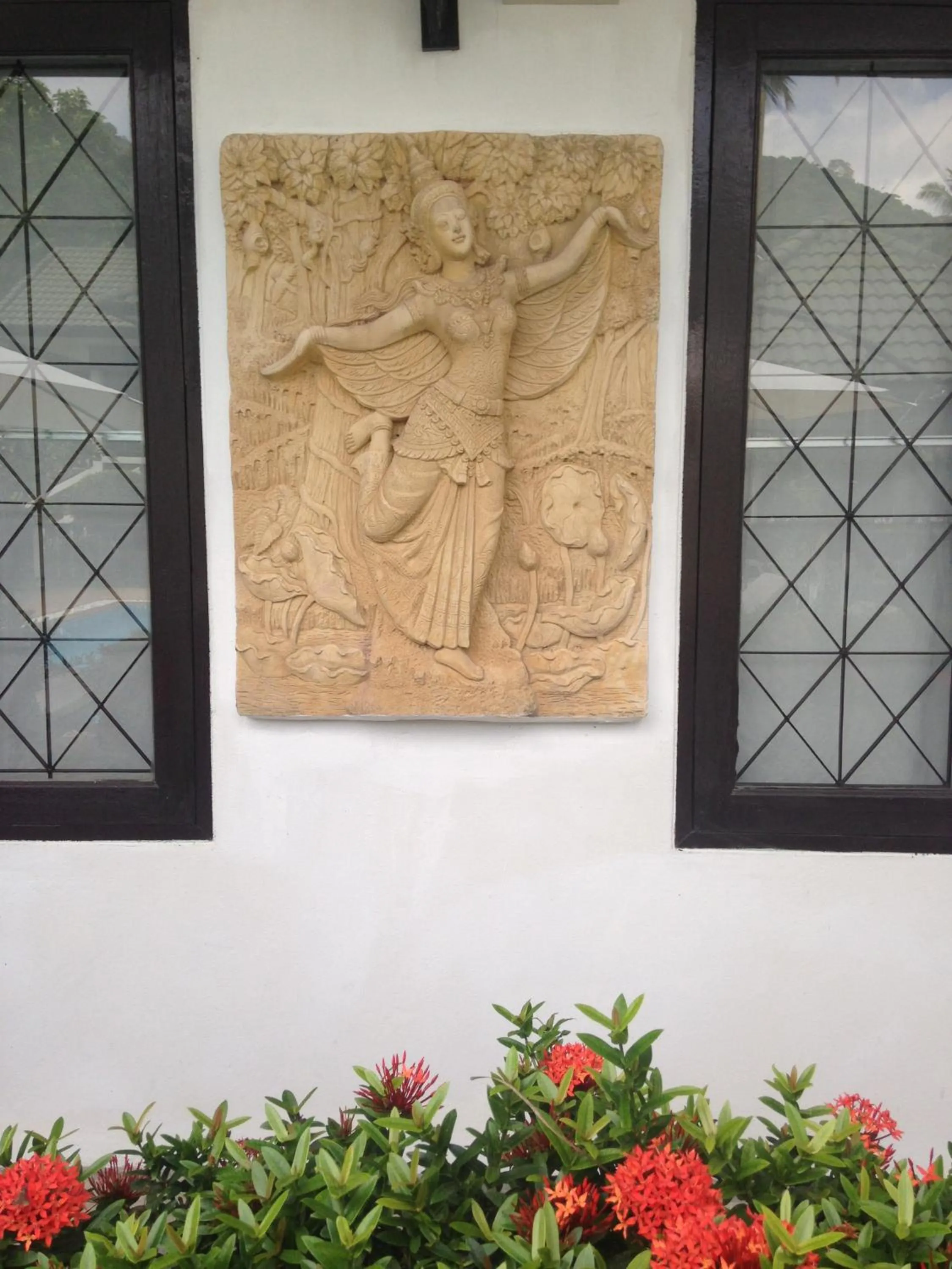 Decorative detail in Baan Sawainam