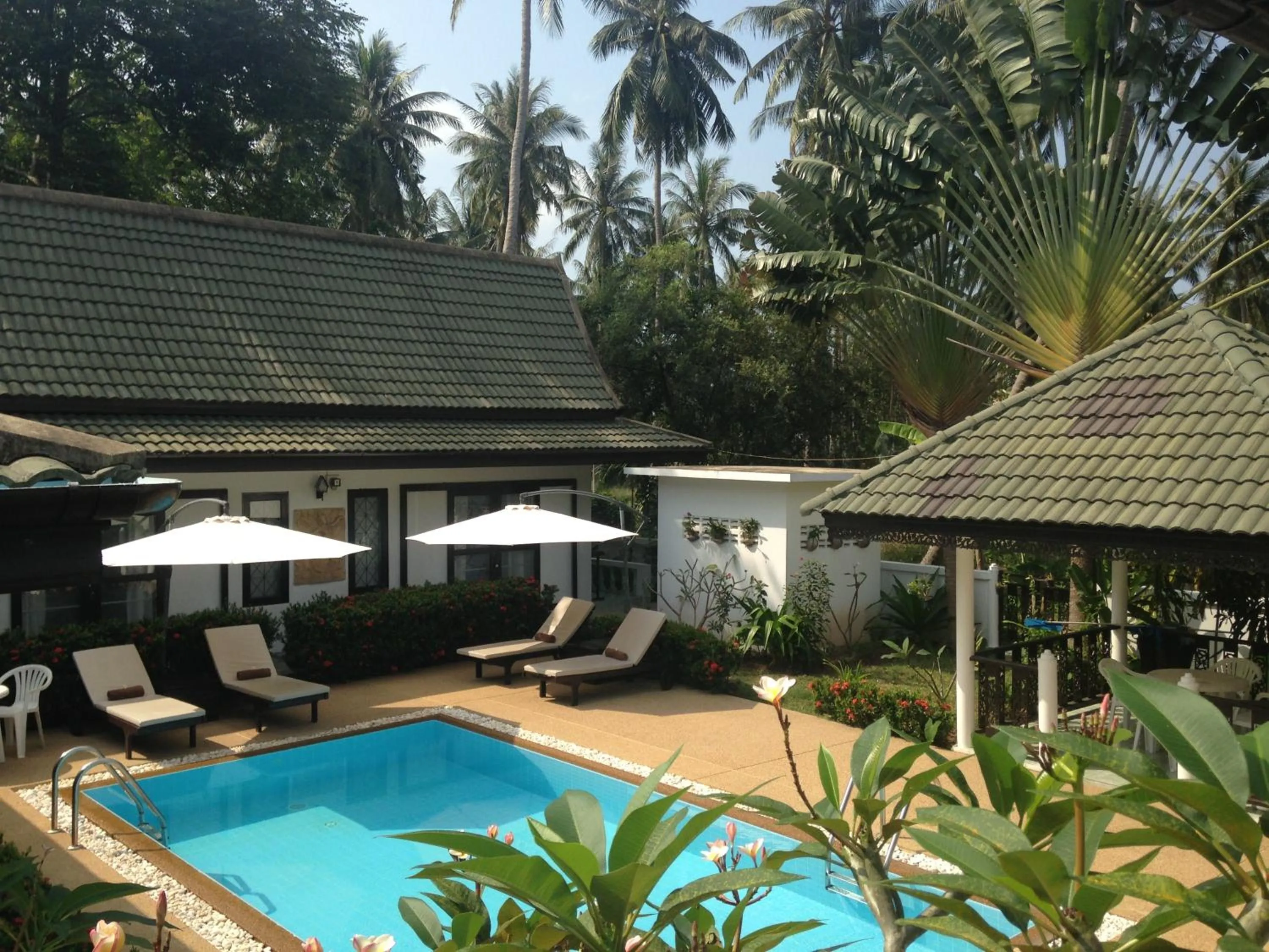 Patio in Baan Sawainam