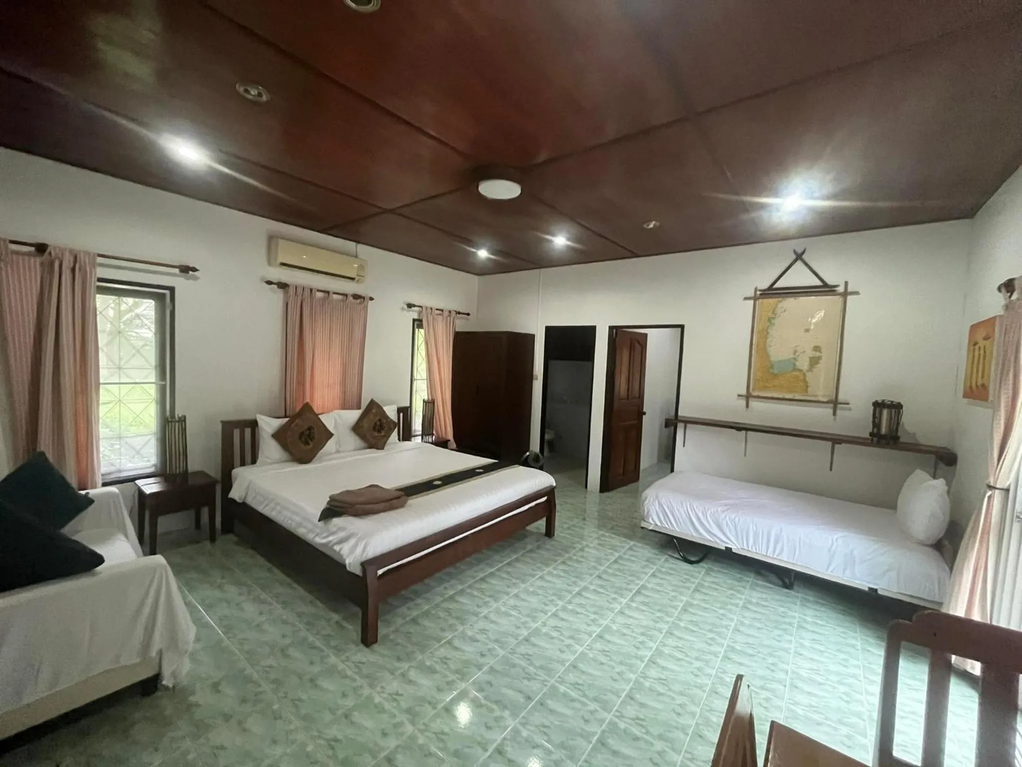 Bed in Baan Sawainam