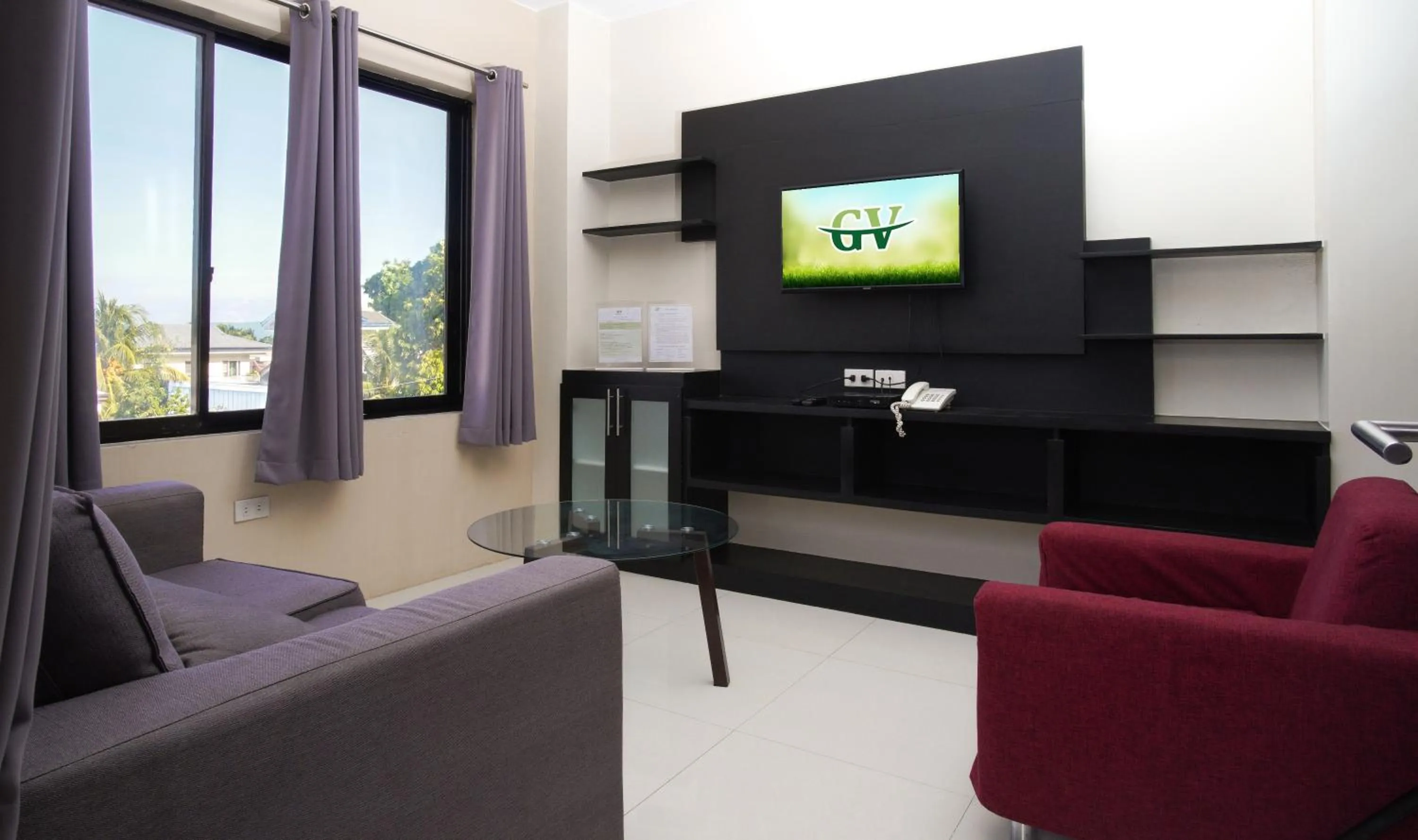 Living room in Garden Vista Hotel