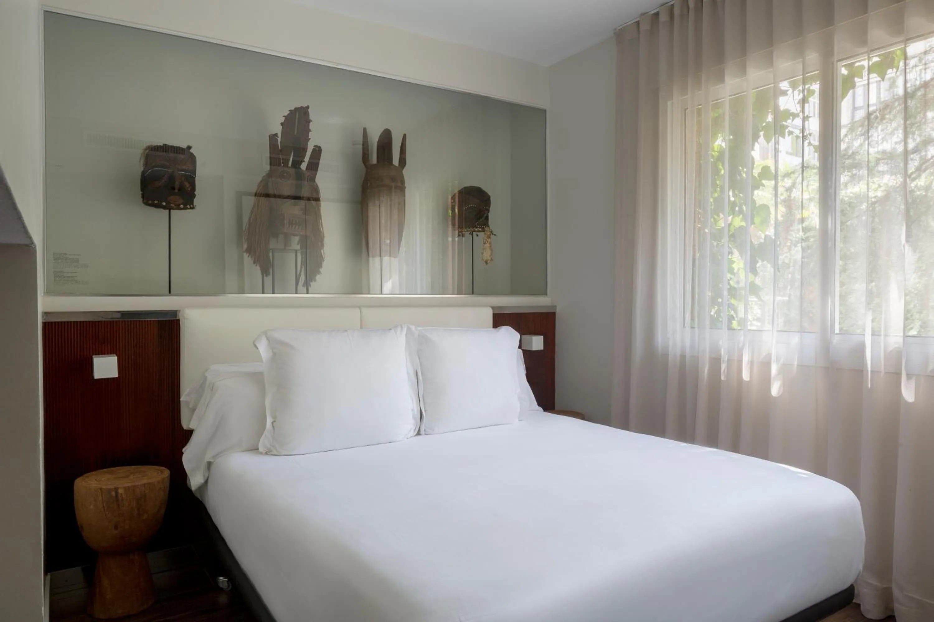 Bed in Hotel Balmes, a member of Preferred Hotels & Resorts