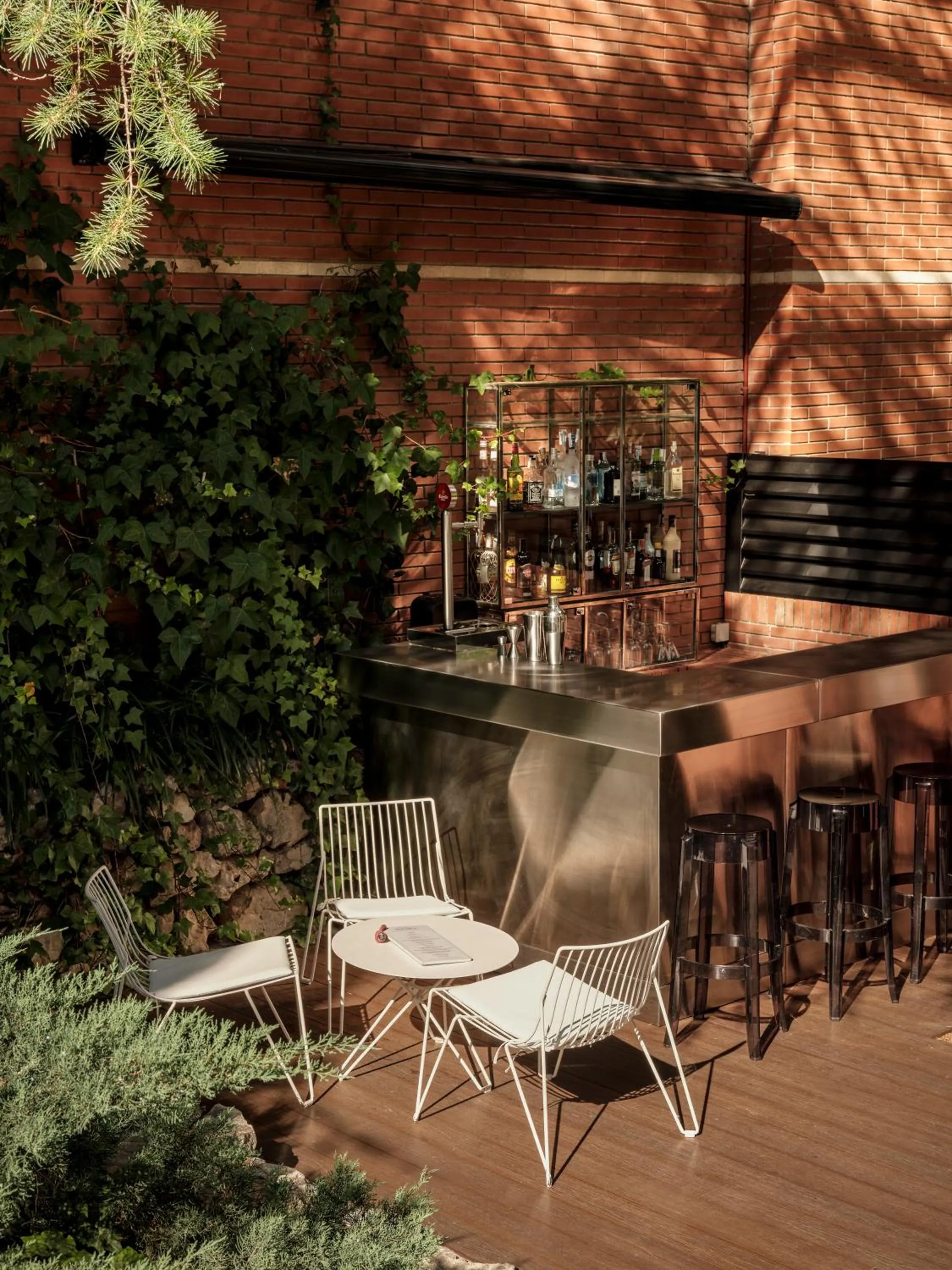 Garden in Hotel Balmes, a member of Preferred Hotels & Resorts