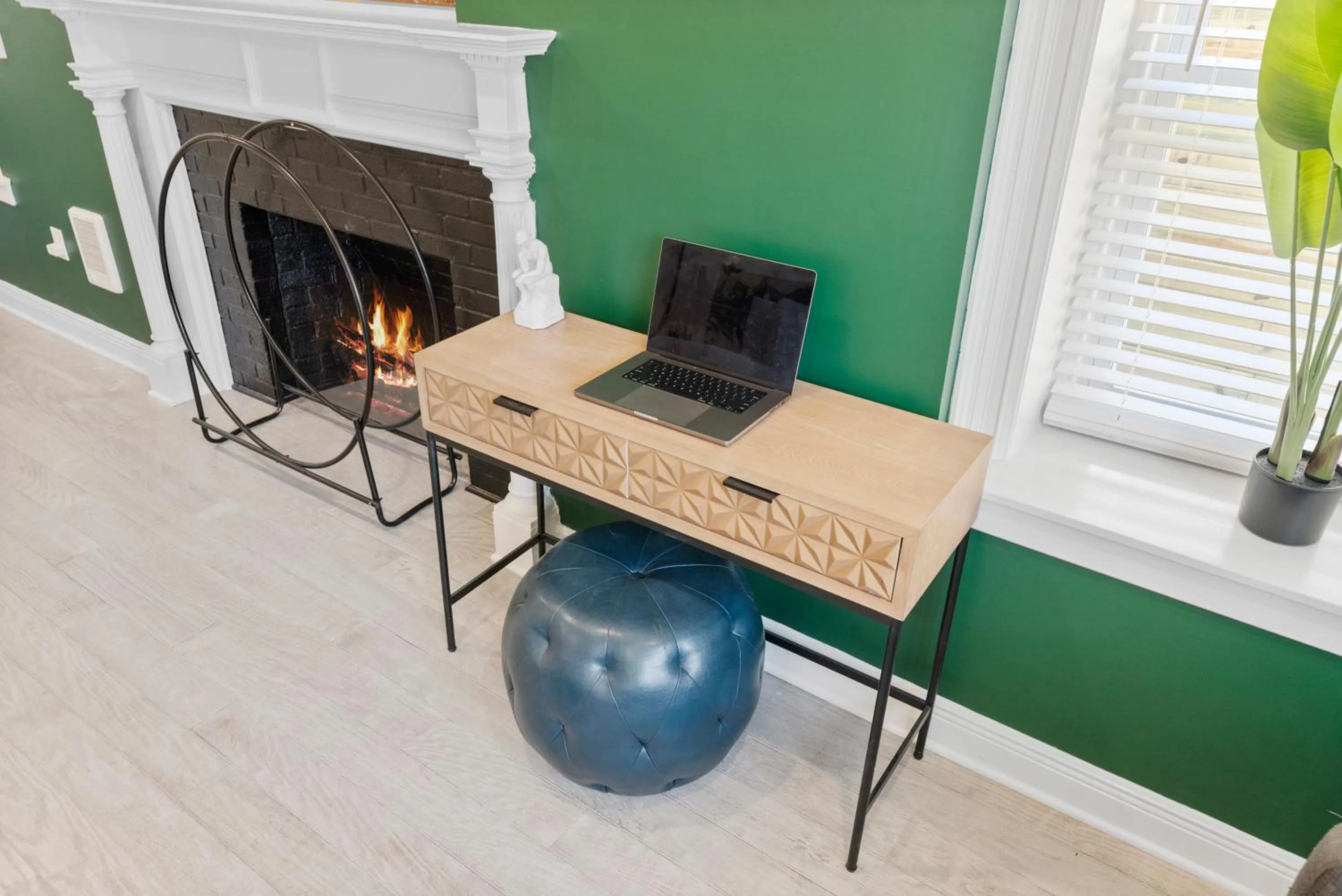 Bedroom in Upscale Luxury Suites Minutes From Center City