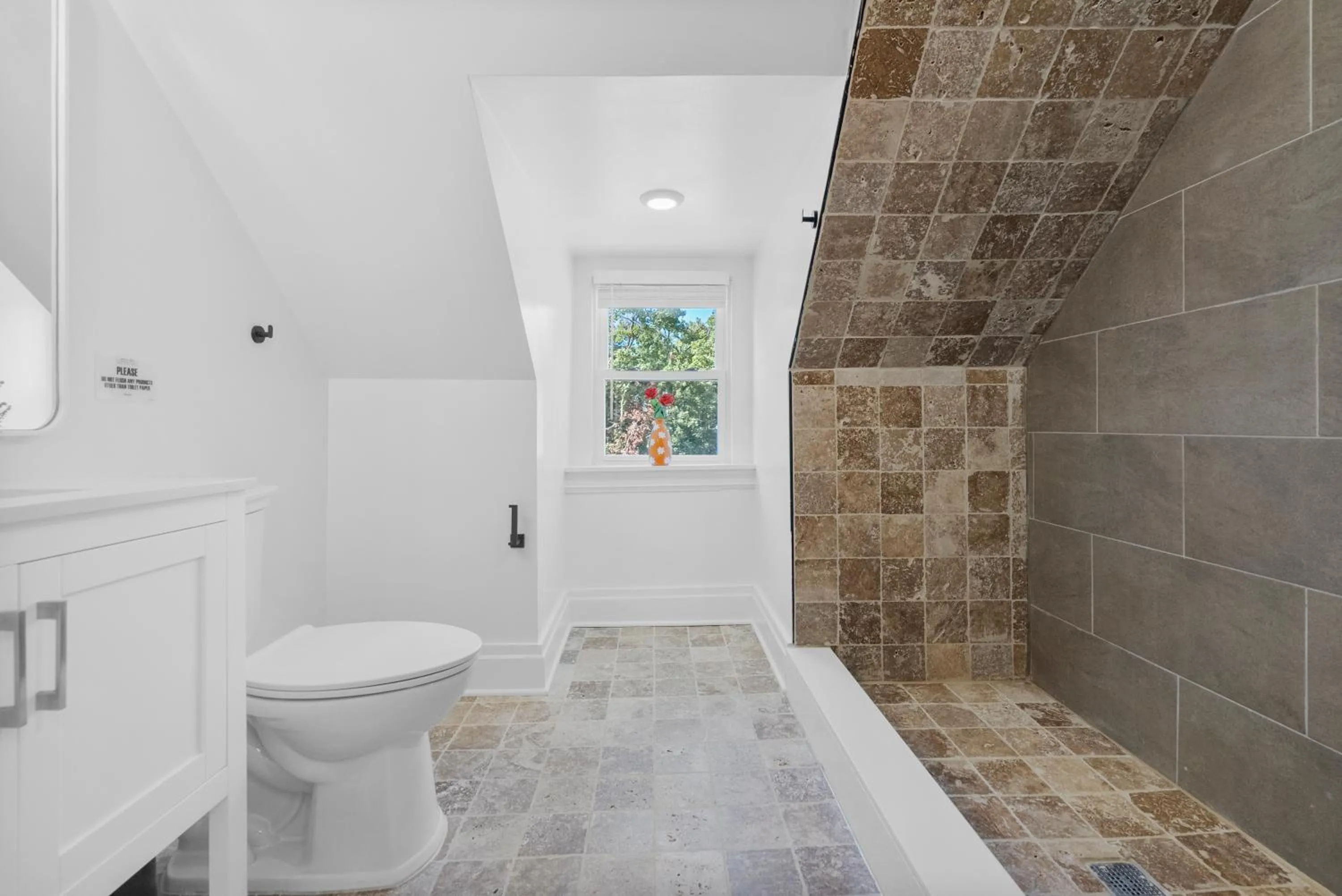 Bathroom in Upscale Luxury Suites Minutes From Center City