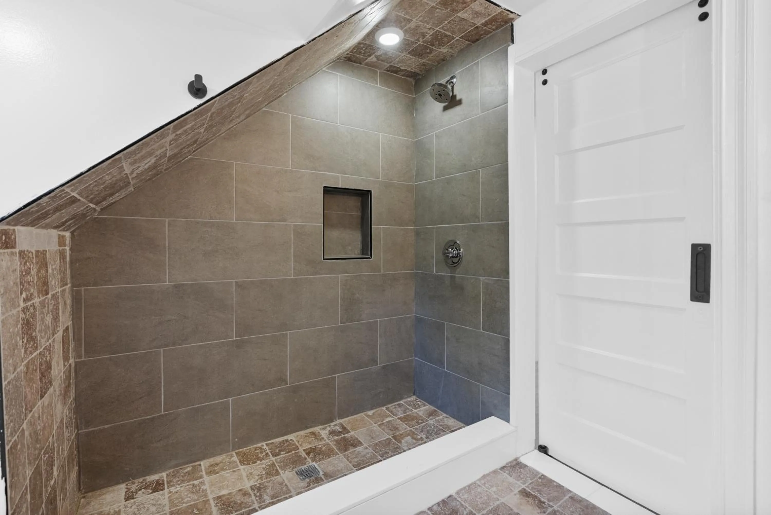 Bathroom in Upscale Luxury Suites Minutes From Center City