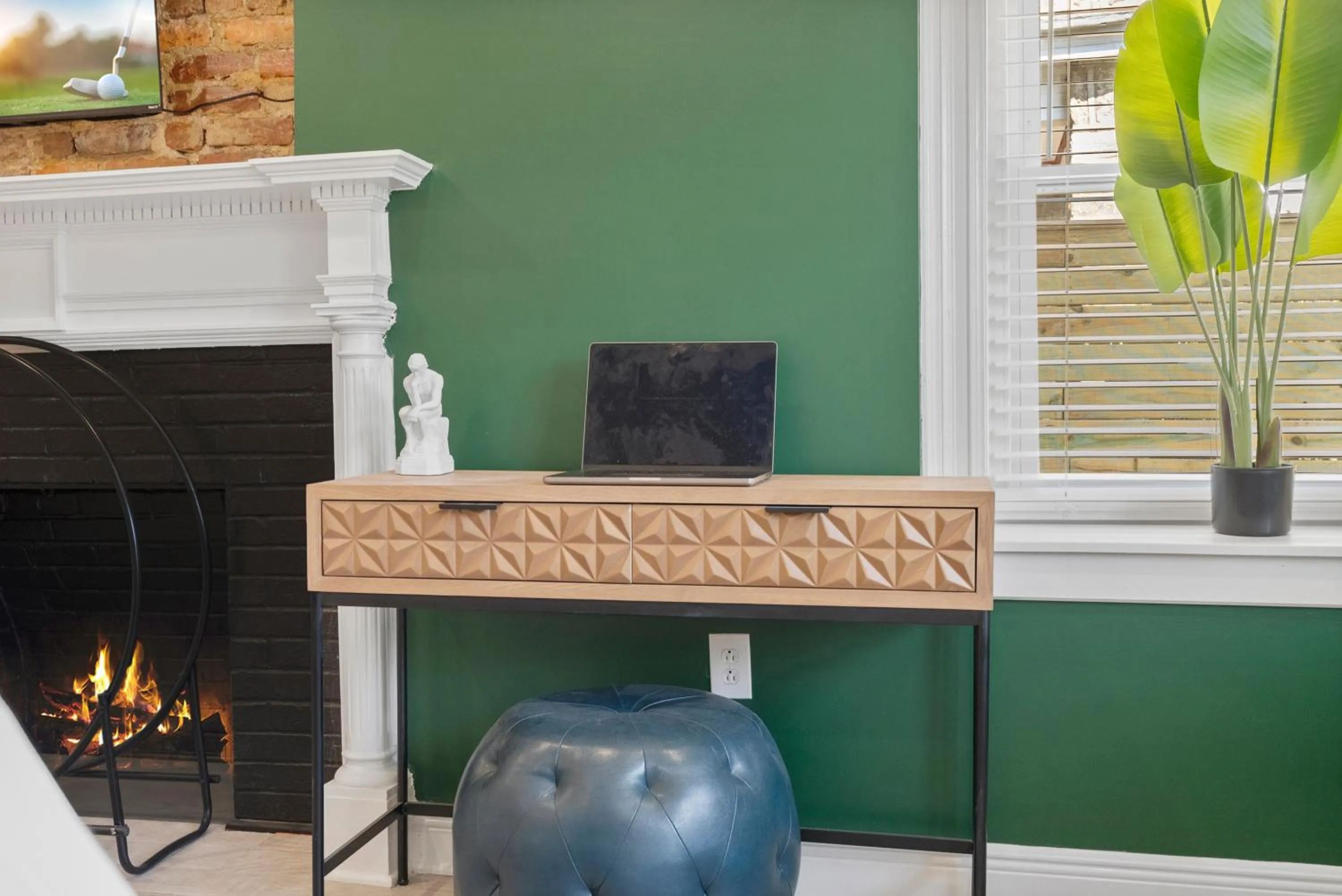 Bedroom in Upscale Luxury Suites Minutes From Center City