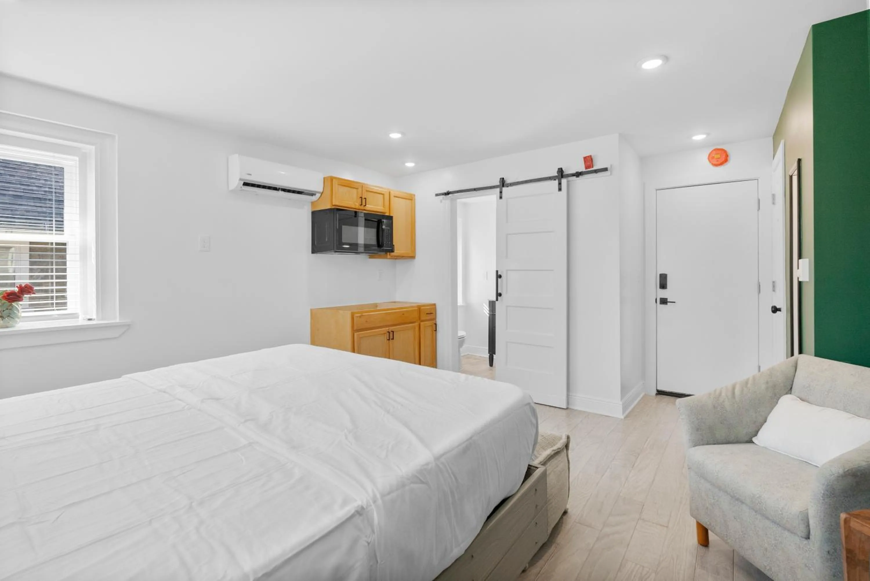 Bedroom, Bed in Upscale Luxury Suites Minutes From Center City