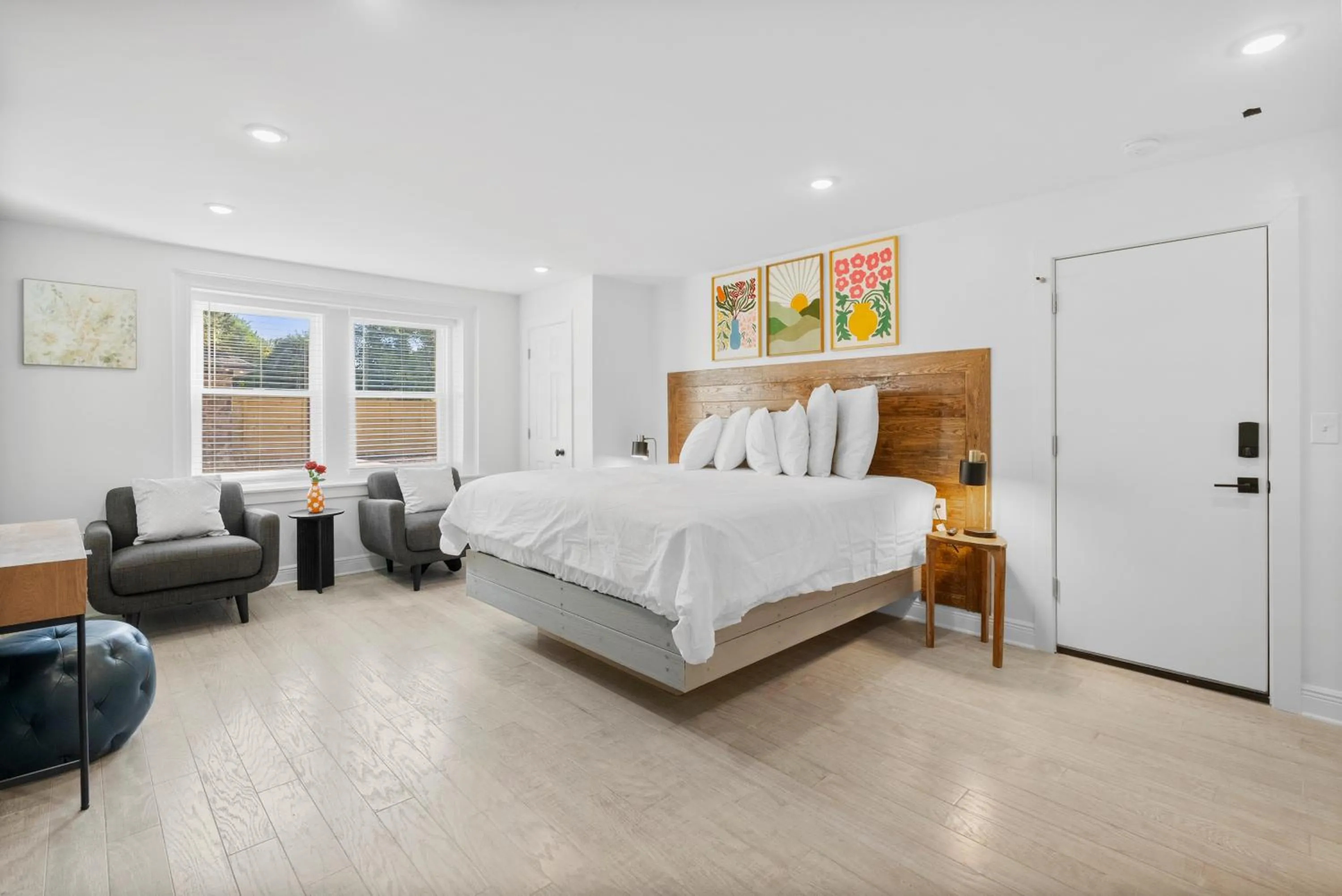 Bedroom, Bed in Upscale Luxury Suites Minutes From Center City