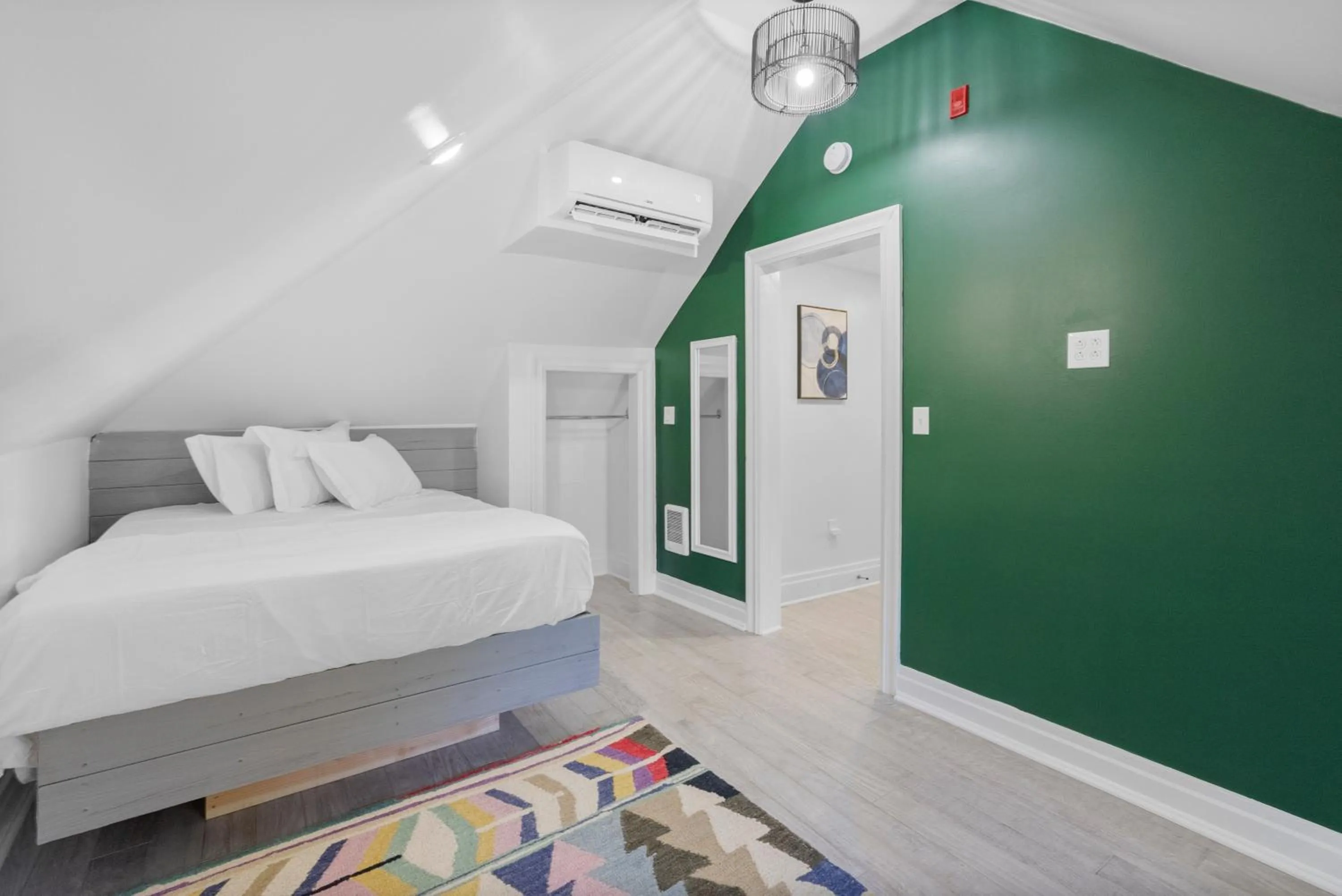 Bedroom, Bed in Upscale Luxury Suites Minutes From Center City