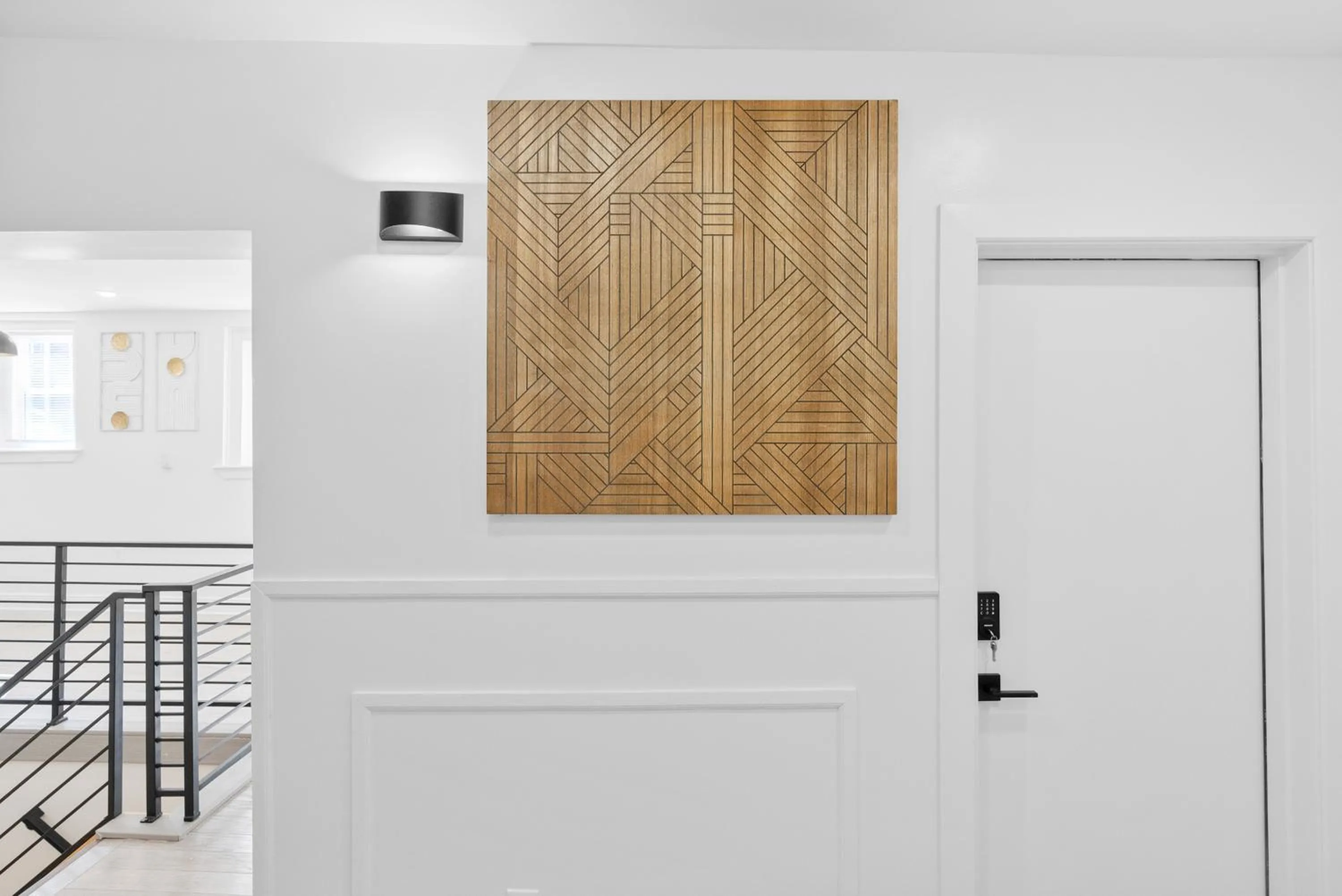 Bedroom in Upscale Luxury Suites Minutes From Center City